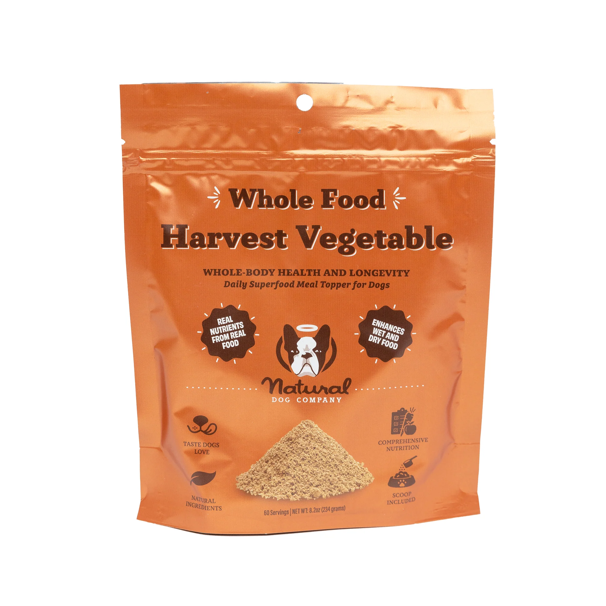 High-End Natural Dog Company Harvest Vegetable Superfood Granules Classic