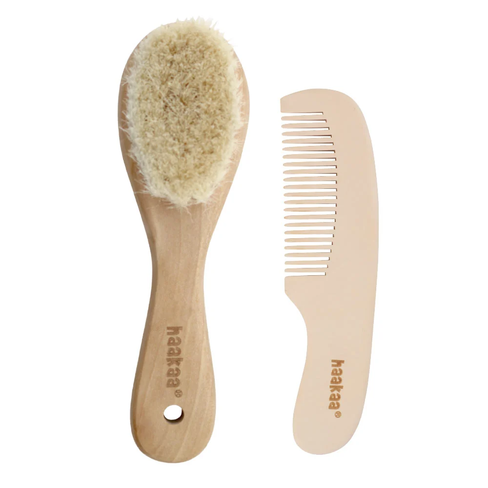 Dependable Haakaa Goat Baby Brush Comb Set Luxury