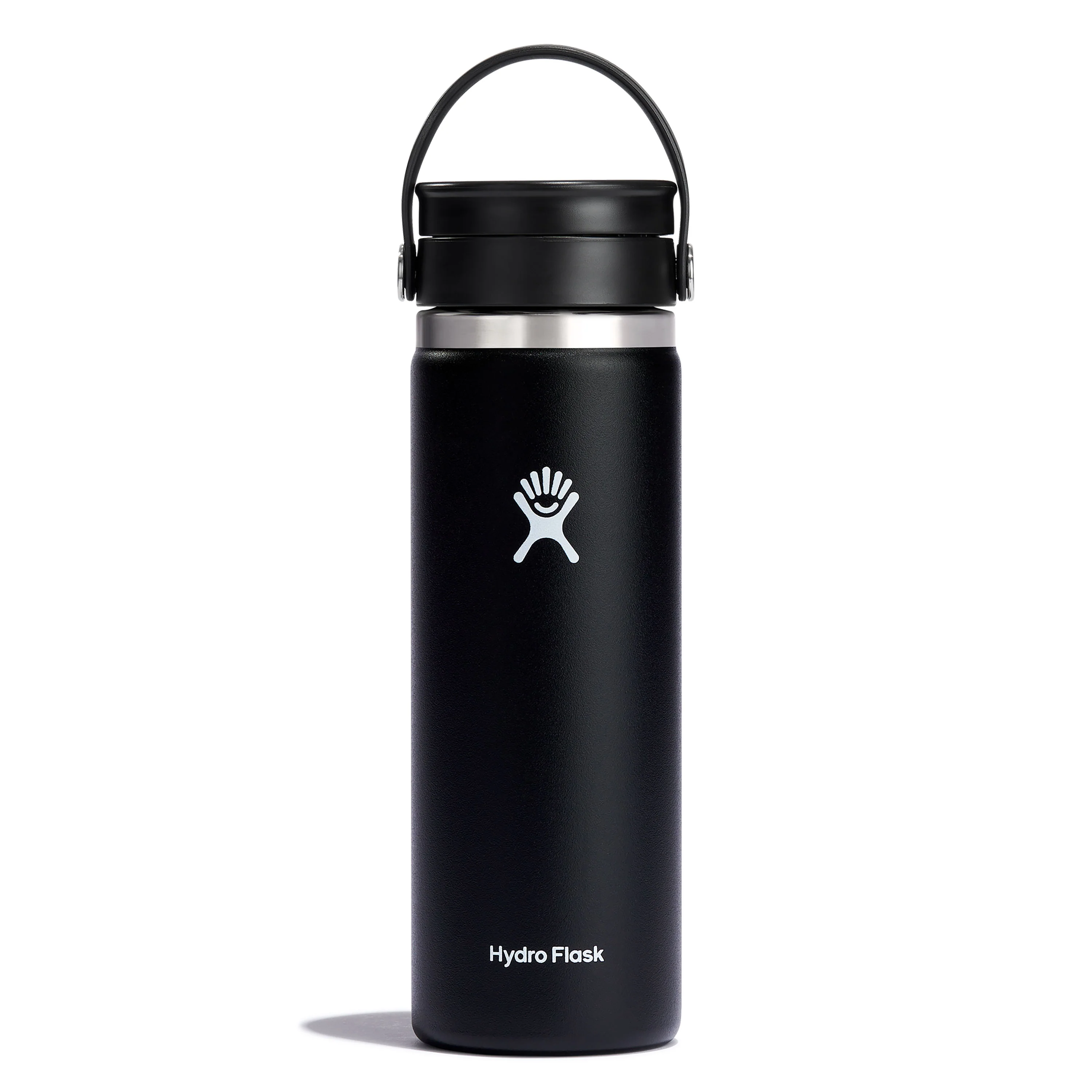 Secure Hydro Flask Wide Mouth Bottle with Flex Sip Lid™ Designed for Coffee and Tea 20 oz Sophisticated