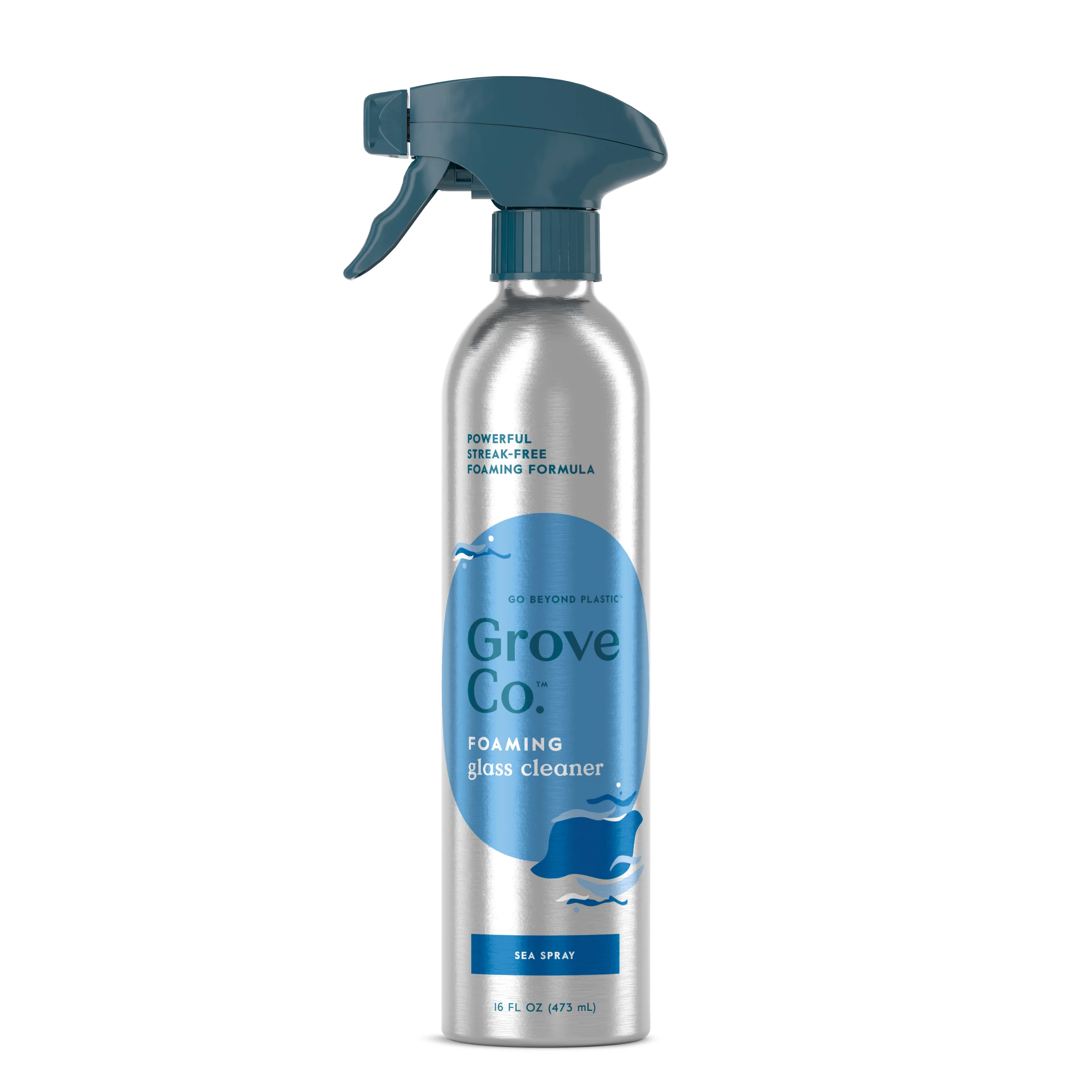 Versatile Grove Co. Foaming Glass Cleaner Consciously created homecare. Enhanced