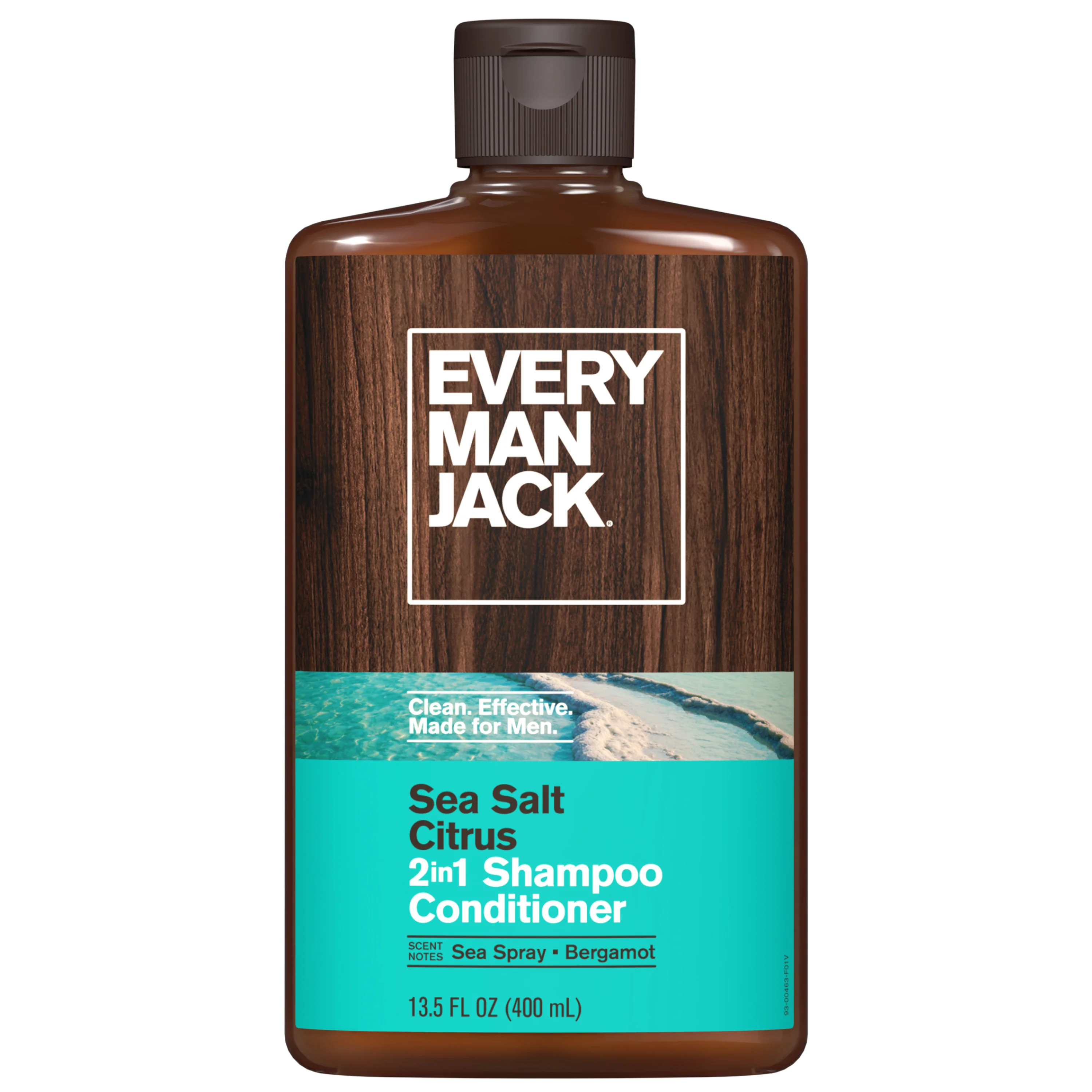 Healthy Every Man Jack 2-in-1 Shampoo and Conditioner for Men Naturally Derived Enhanced