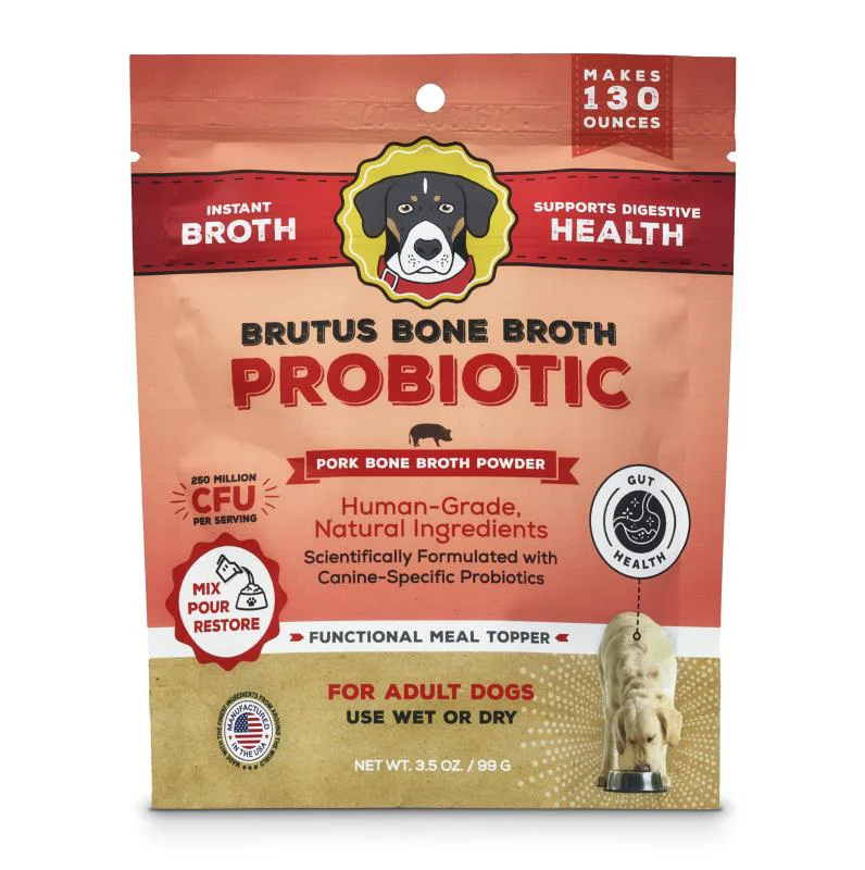 World-Class Brutus Broth Brutus on the Go Probiotics Instant Bone Broth Mega Pack Eco-Friendly