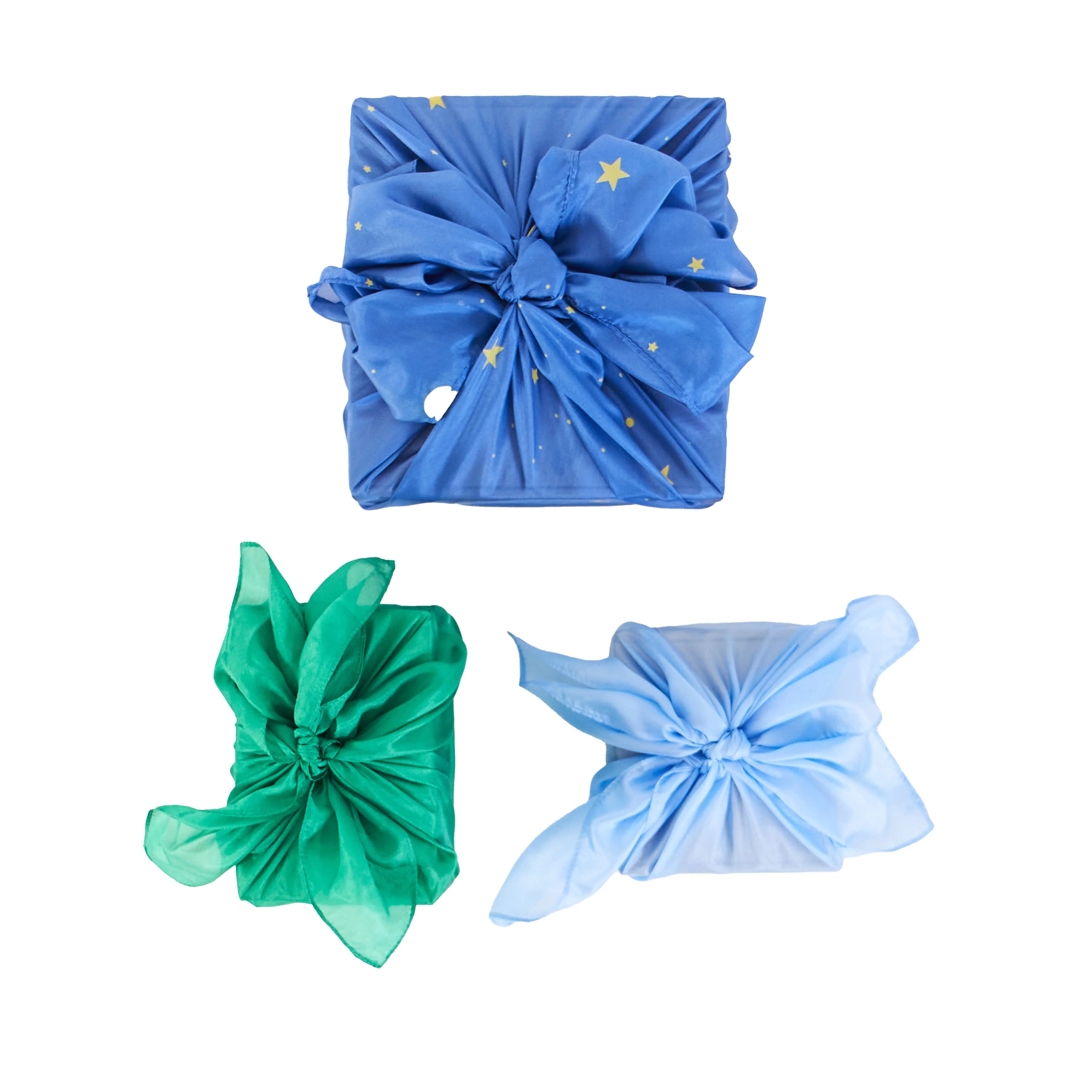 Original Sarah’s Silks Reusable Gift Wrap Furoshiki Set Elite