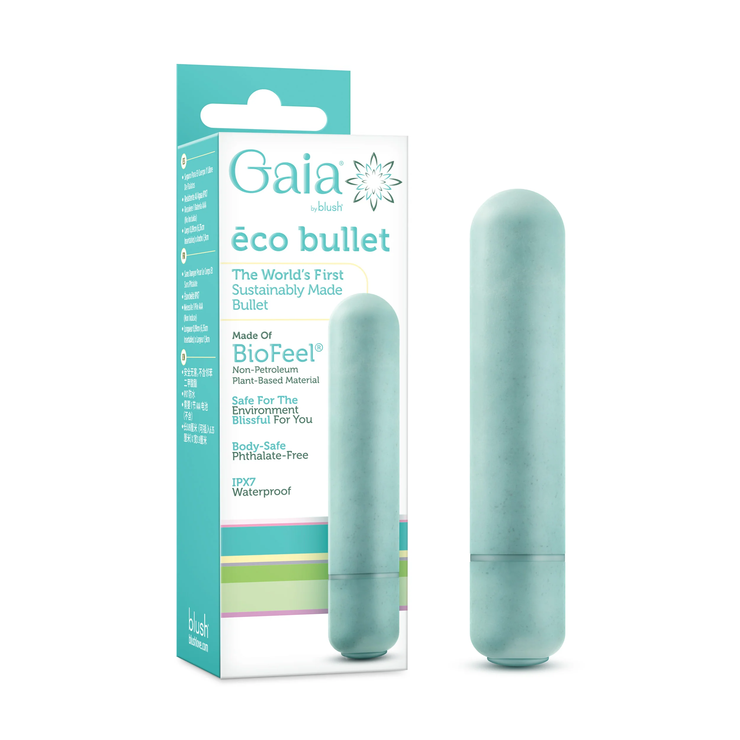 Advanced Blush Gaia Eco Bullet Vibrator Healthy