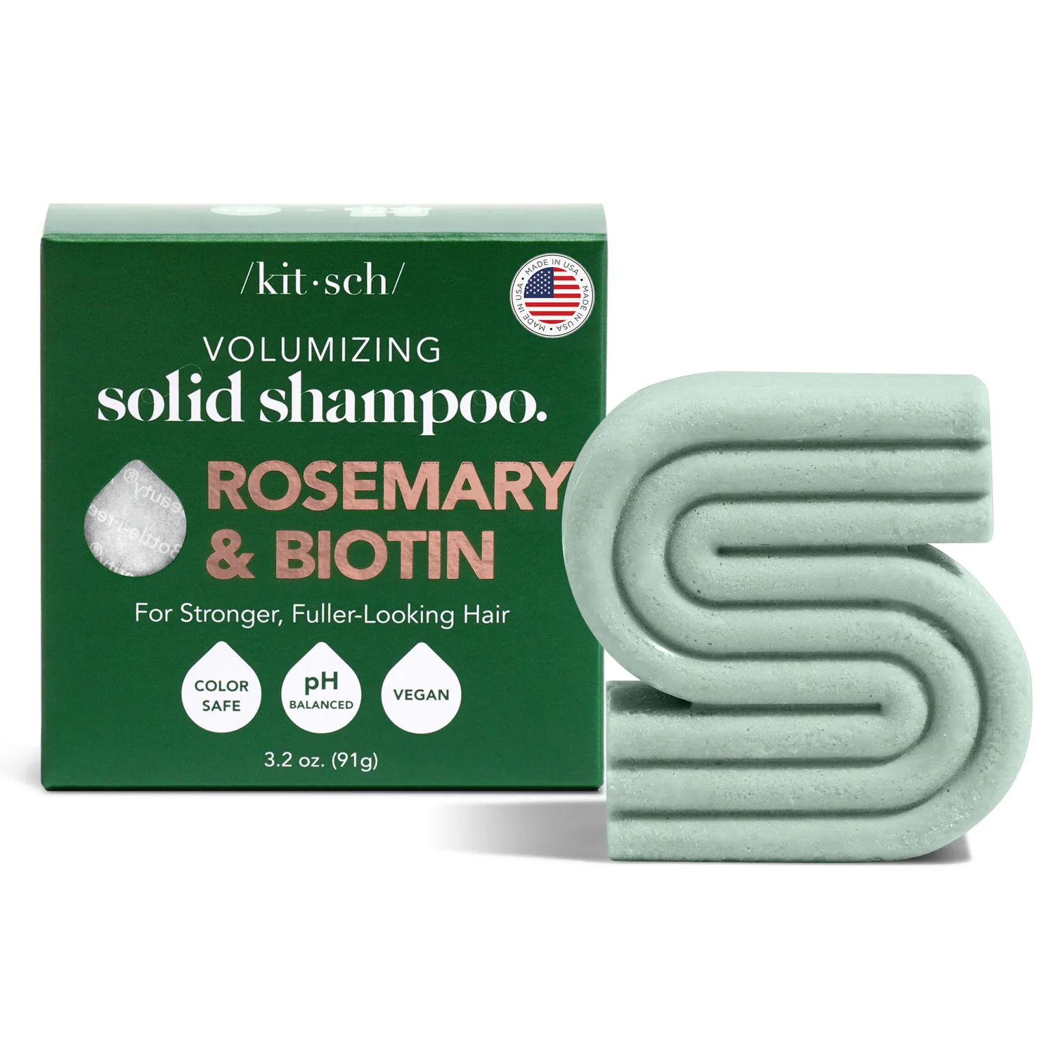 Versatile Kitsch Rosemary Biotin Solid Shampoo Genuine