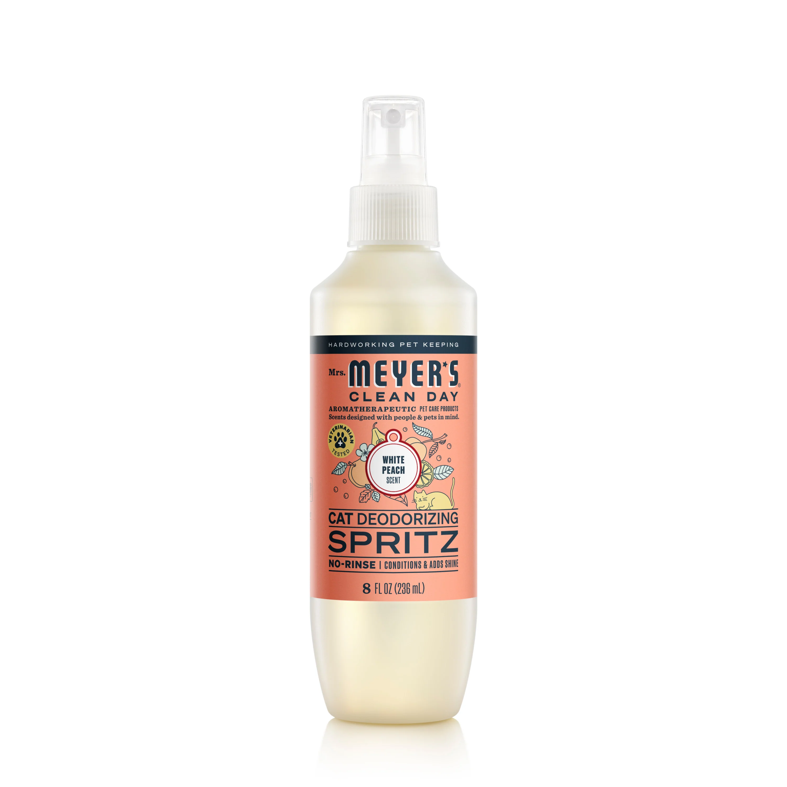 Unique Mrs. Meyer’s Cat No-Rinse Shampoo Casual