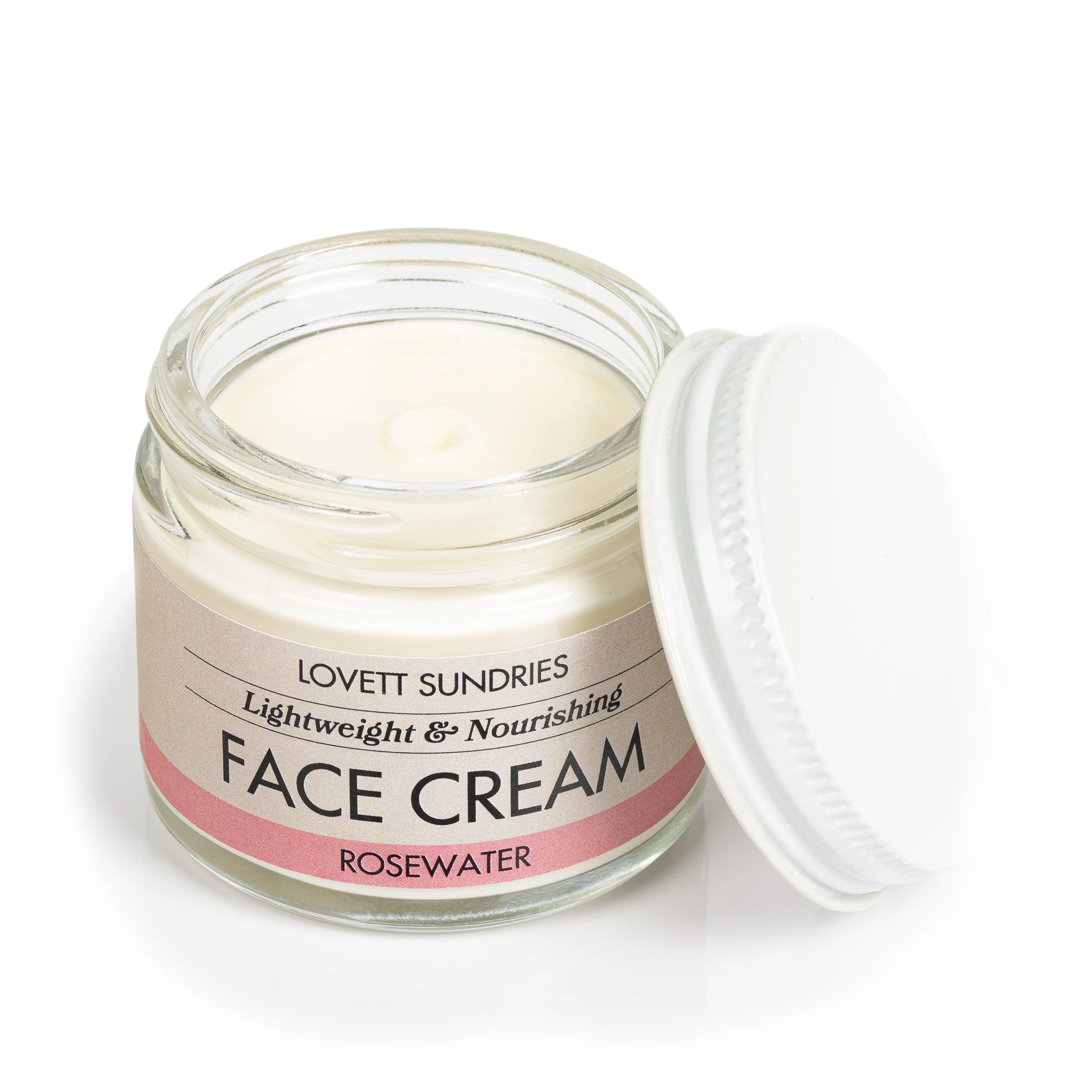 Trusted Lovett Sundries Rosewater Face Cream Enhanced
