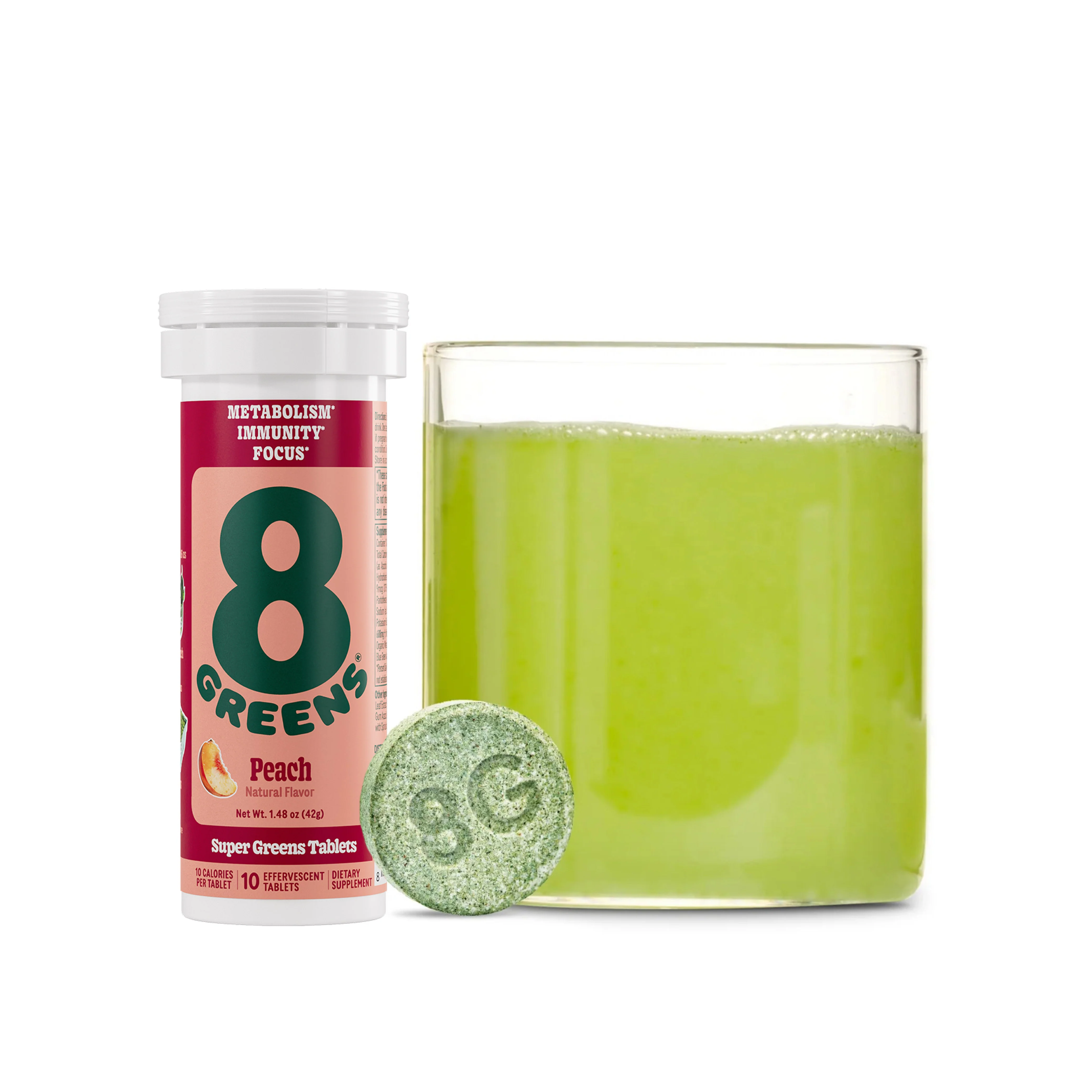 Reliable 8Greens Super Greens Tablet – Peach Modern