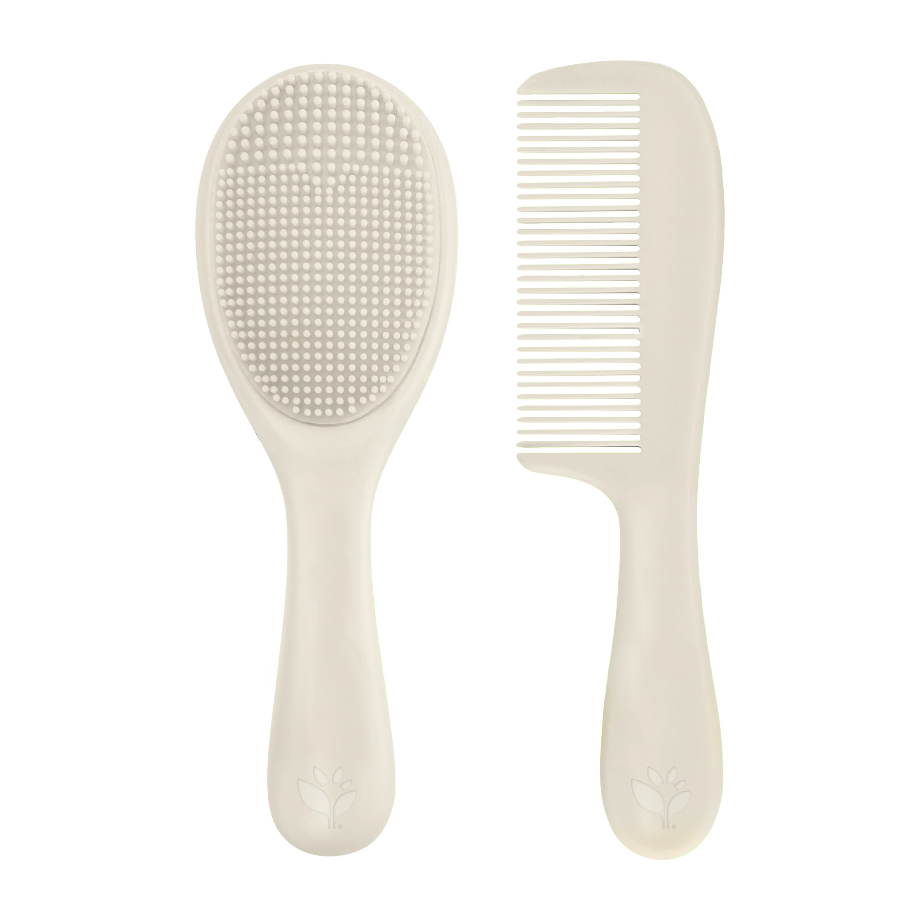 Luxury Green Sprouts Sprout Ware Cradle Cap Brush Comb Relaxed