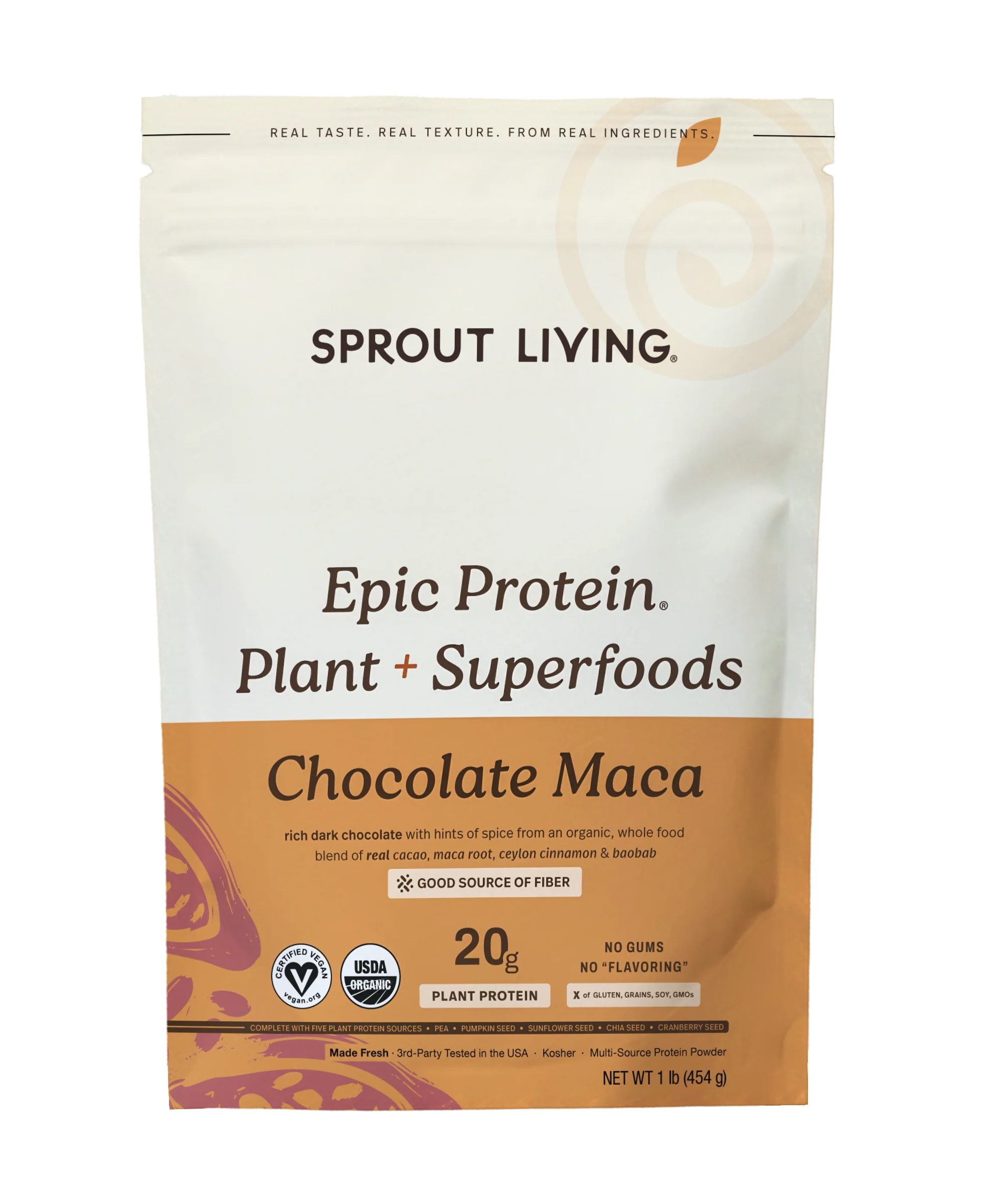 High-Performance Sprout Living Organic Plant Protein Powder Superfoods Contemporary