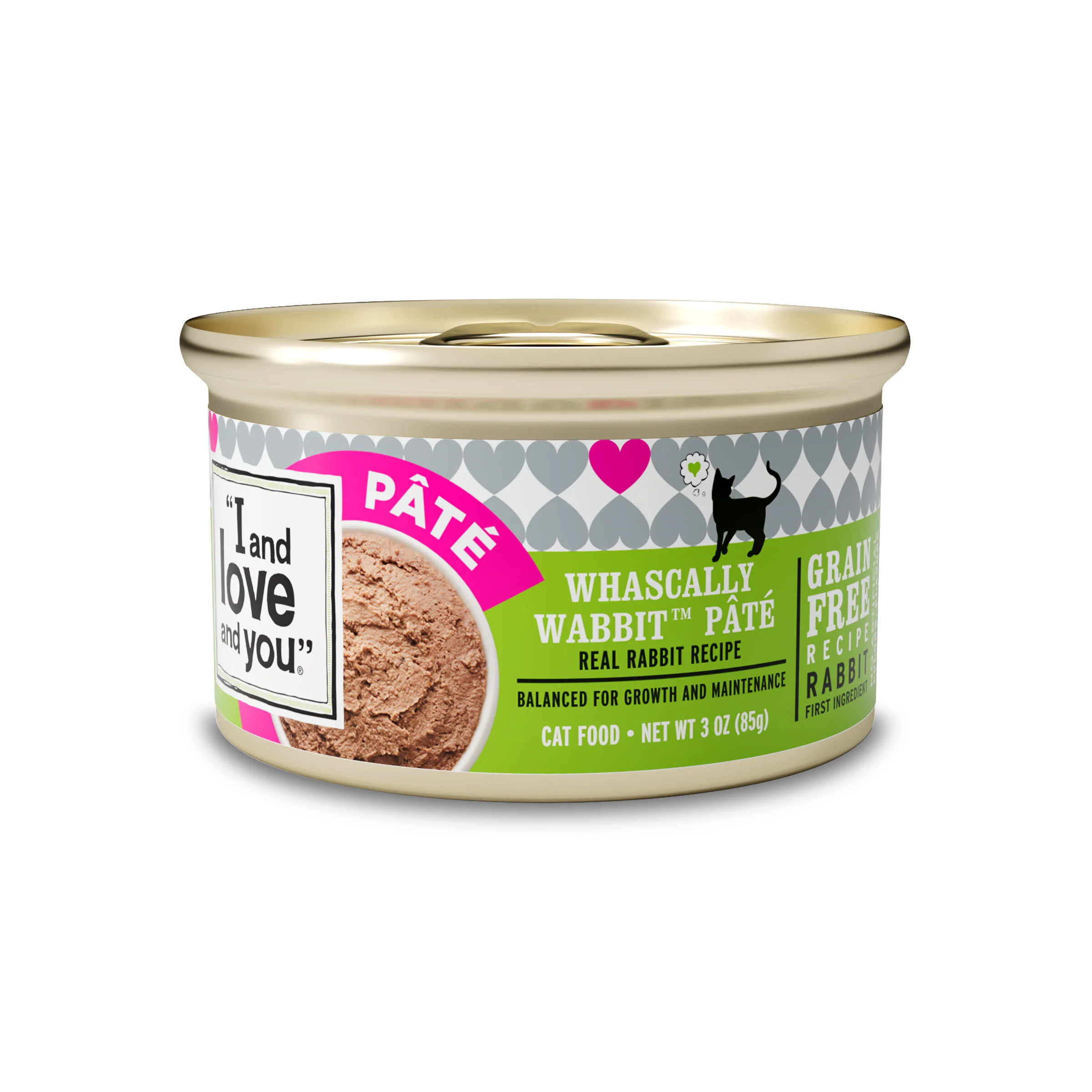 Fine I and Love and You Whascally Wabbit Pâté – Rabbit Recipe Grain Filler 3 oz Convenient