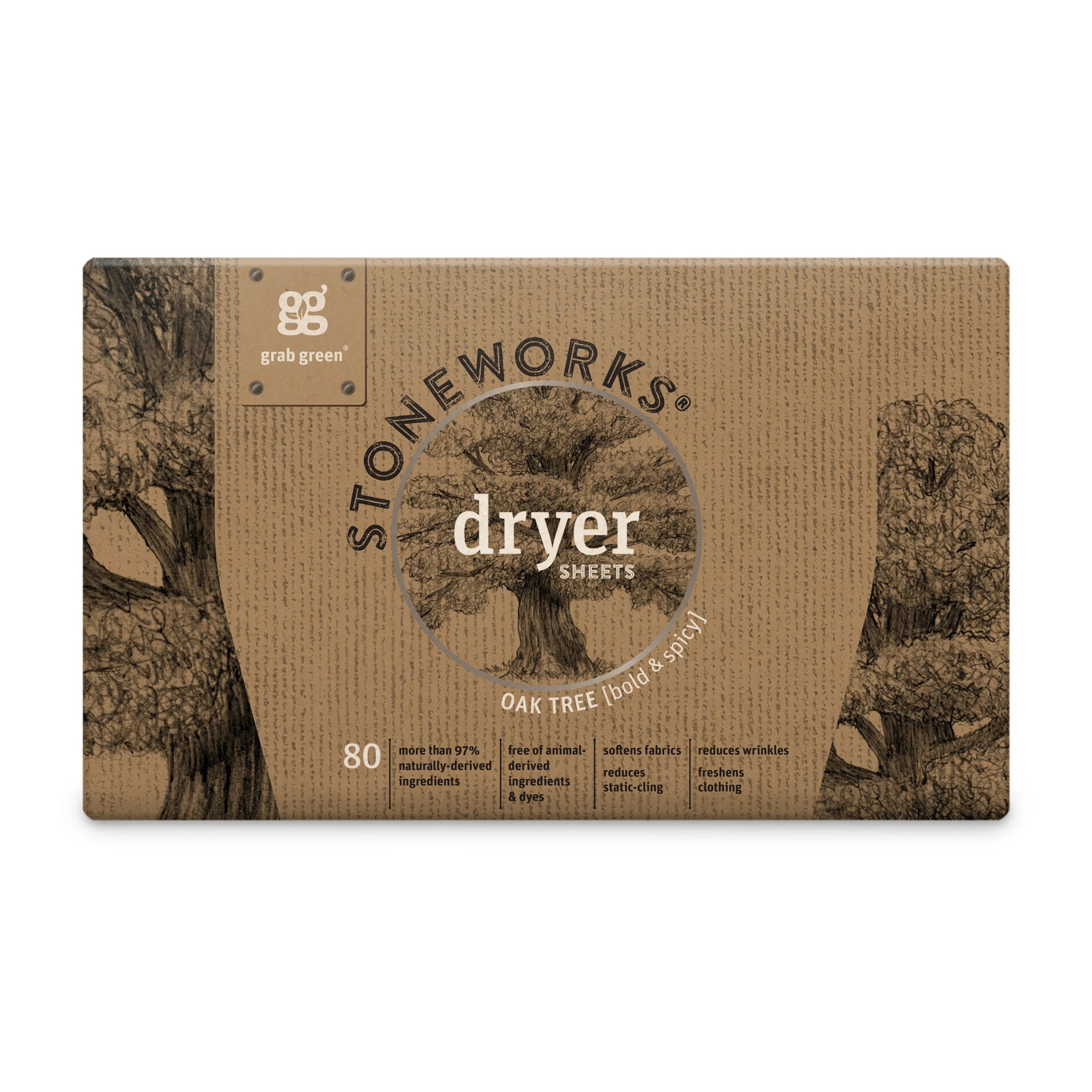 Versatile grab green Stoneworks Dryer Sheets – Oak Tree Exceptional