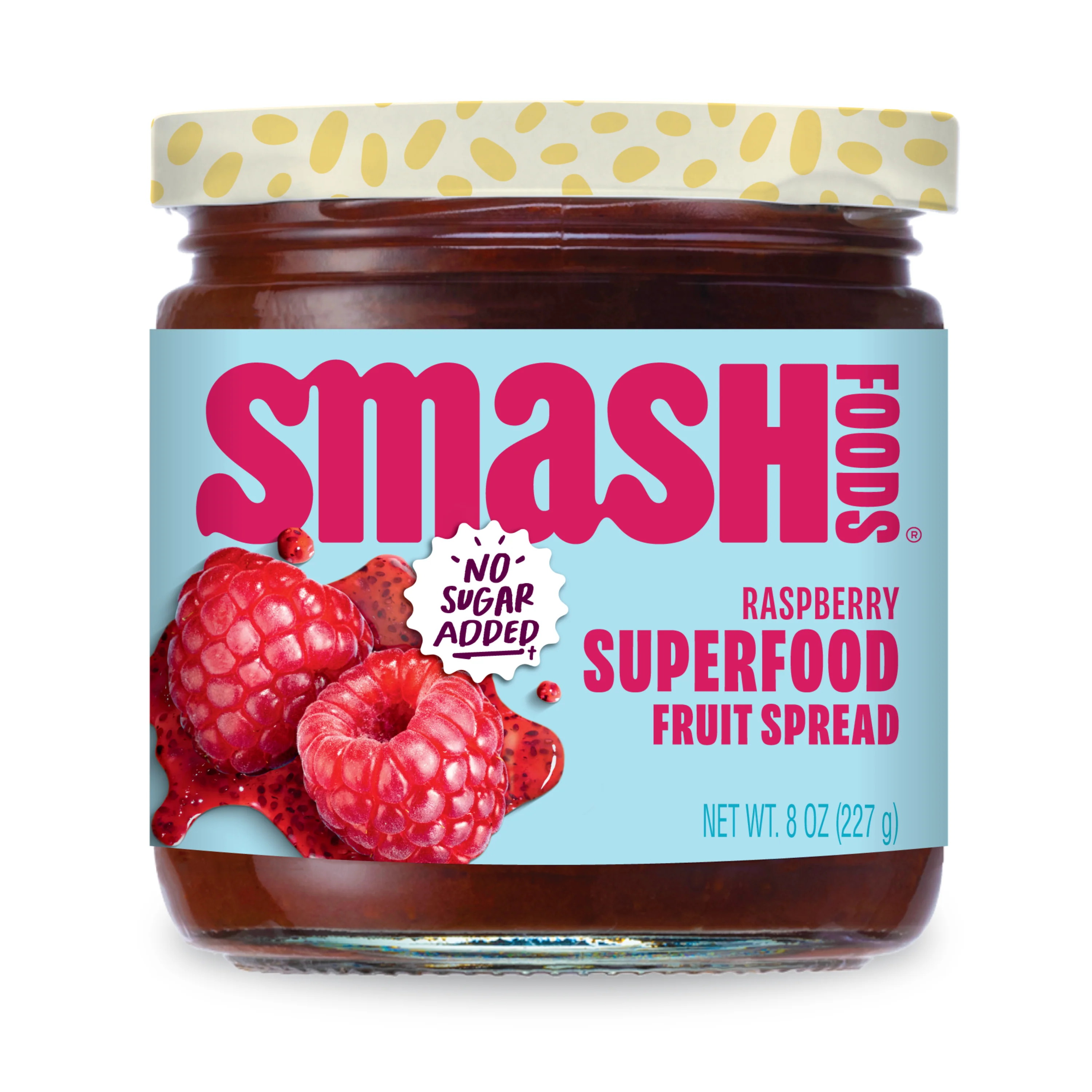 Selected Smash Foods Superfood Jam – Raspberry Effective