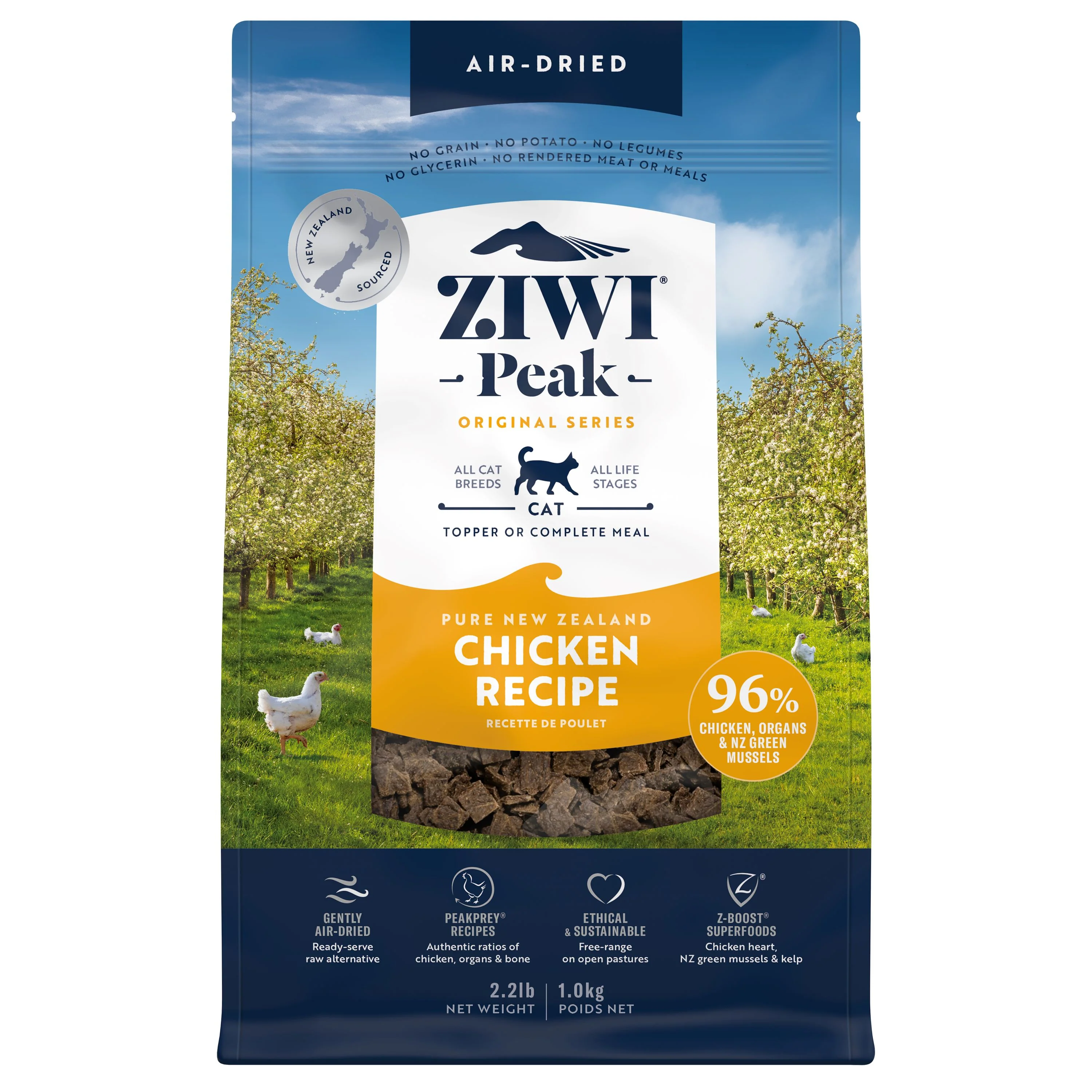 Effective ZIWI Air-Dried Cat Food – All Natural High Protein Grain Limited Ingredient Specialty