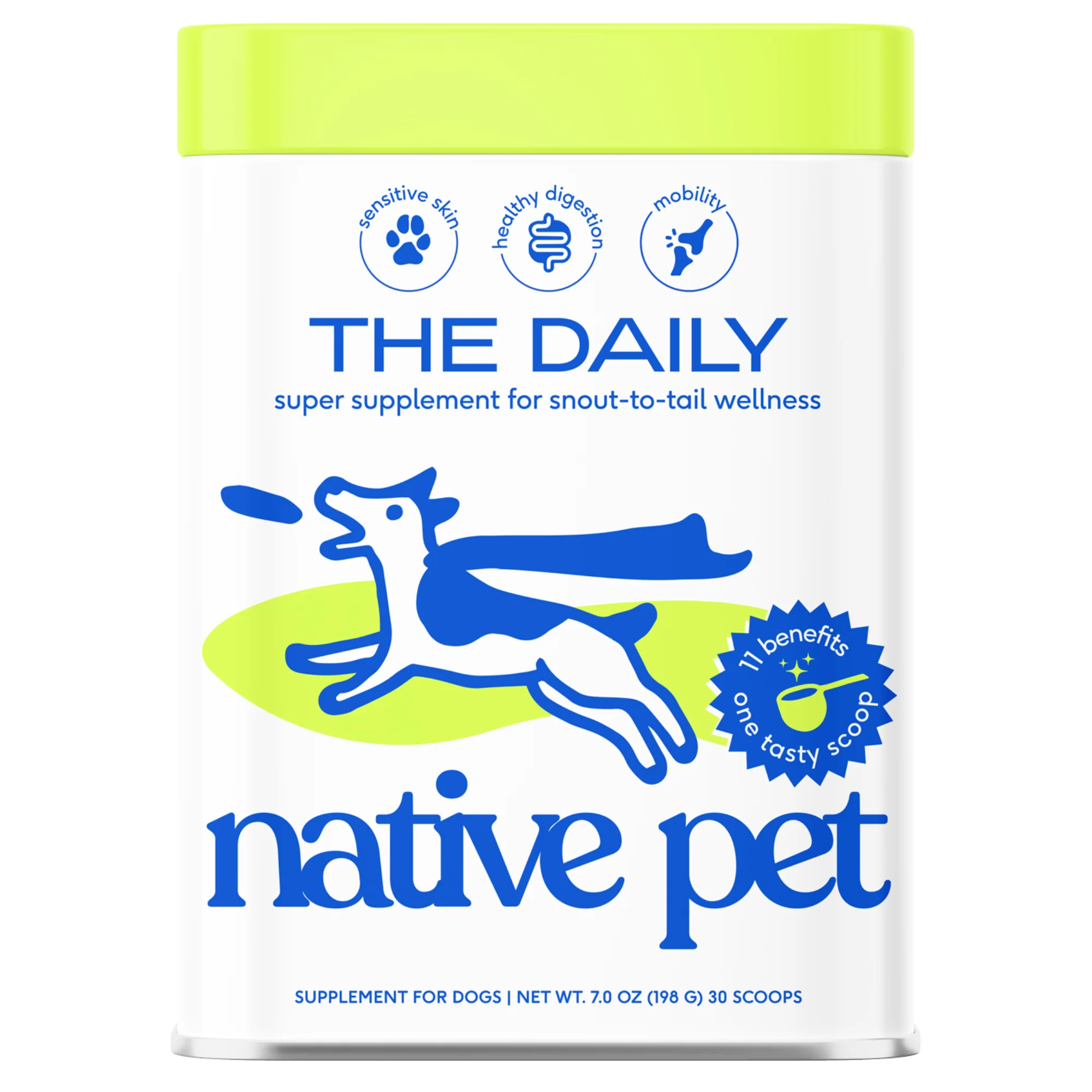Comfortable Native Pet The Daily Multivitamin for Dogs Detailed