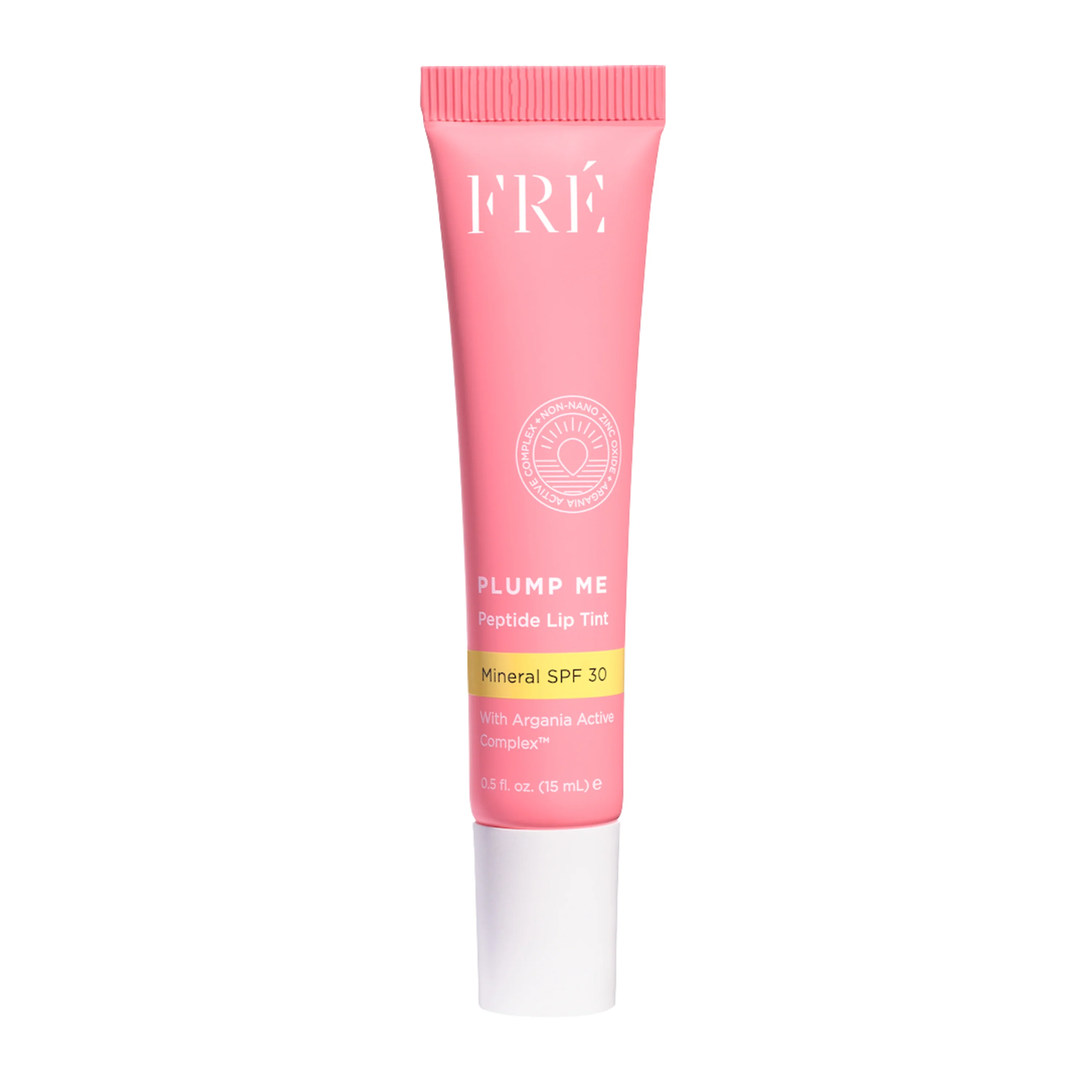 Quality FRÉ Skincare PLUMP ME Peptide Lip Tint Mineral SPF 30 Crafted