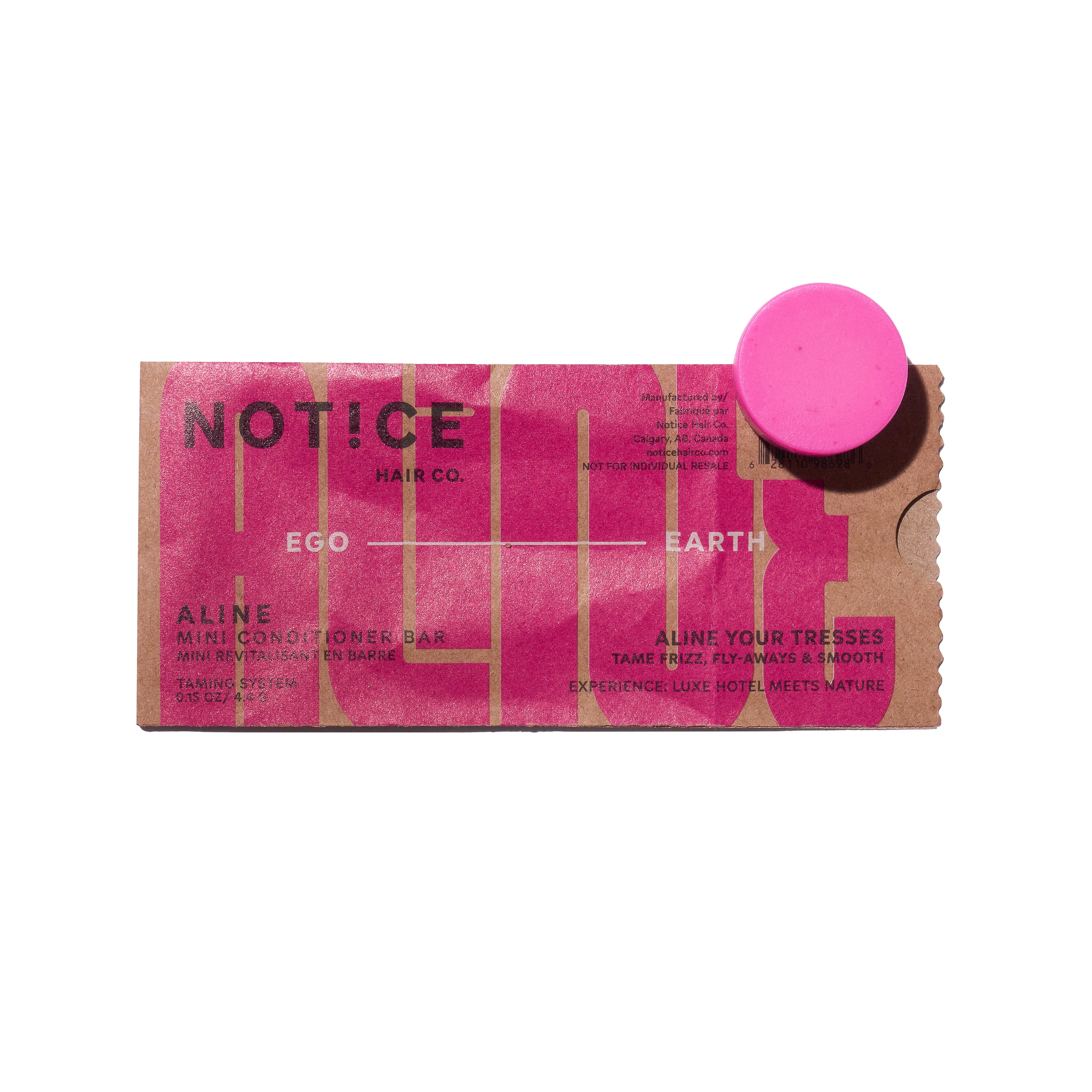 High-Grade NOTICE Hair Co ALINE Mini Conditioner Bar – Sample Versatile