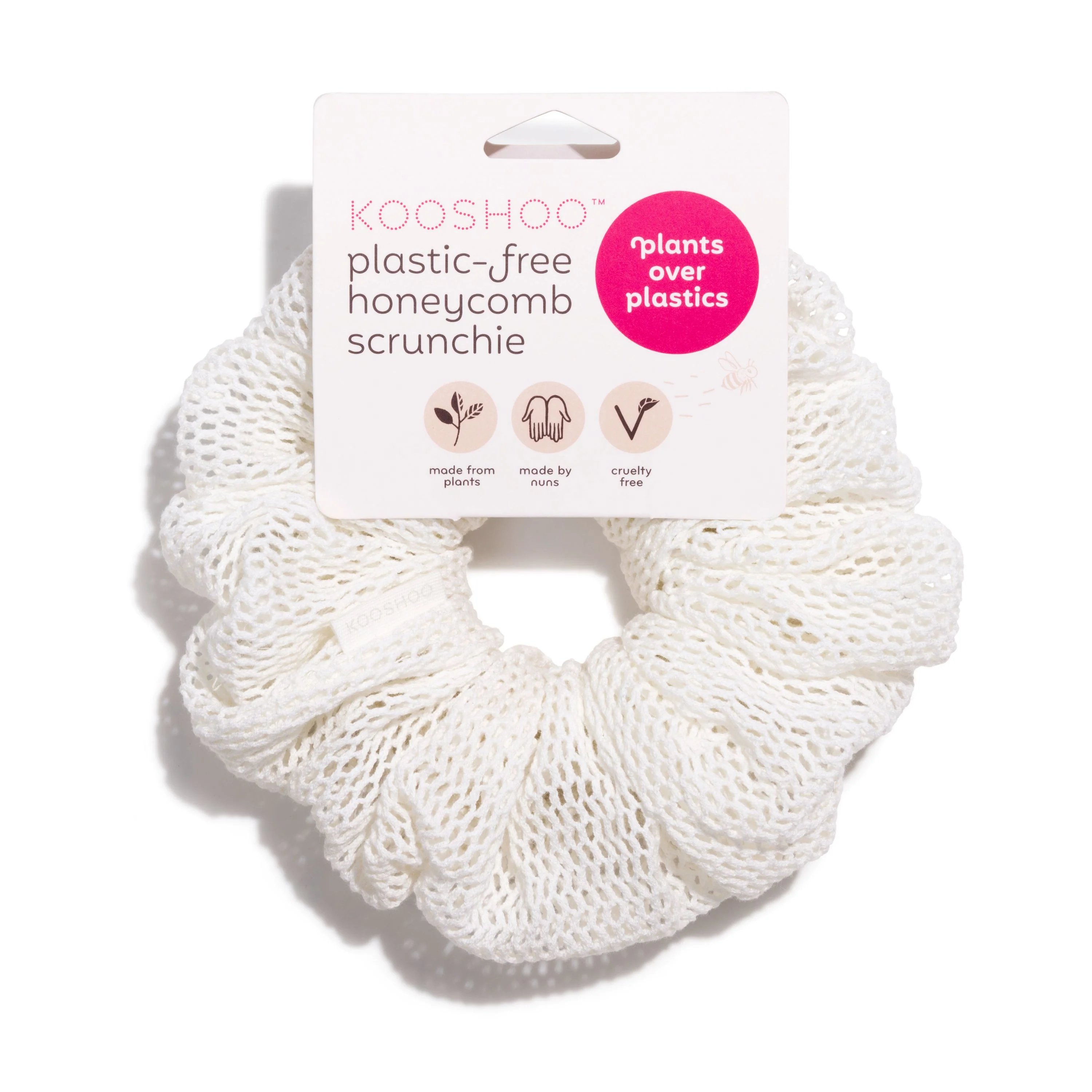 Long-Lasting KOOSHOO Honeycomb Scrunchie Lightweight