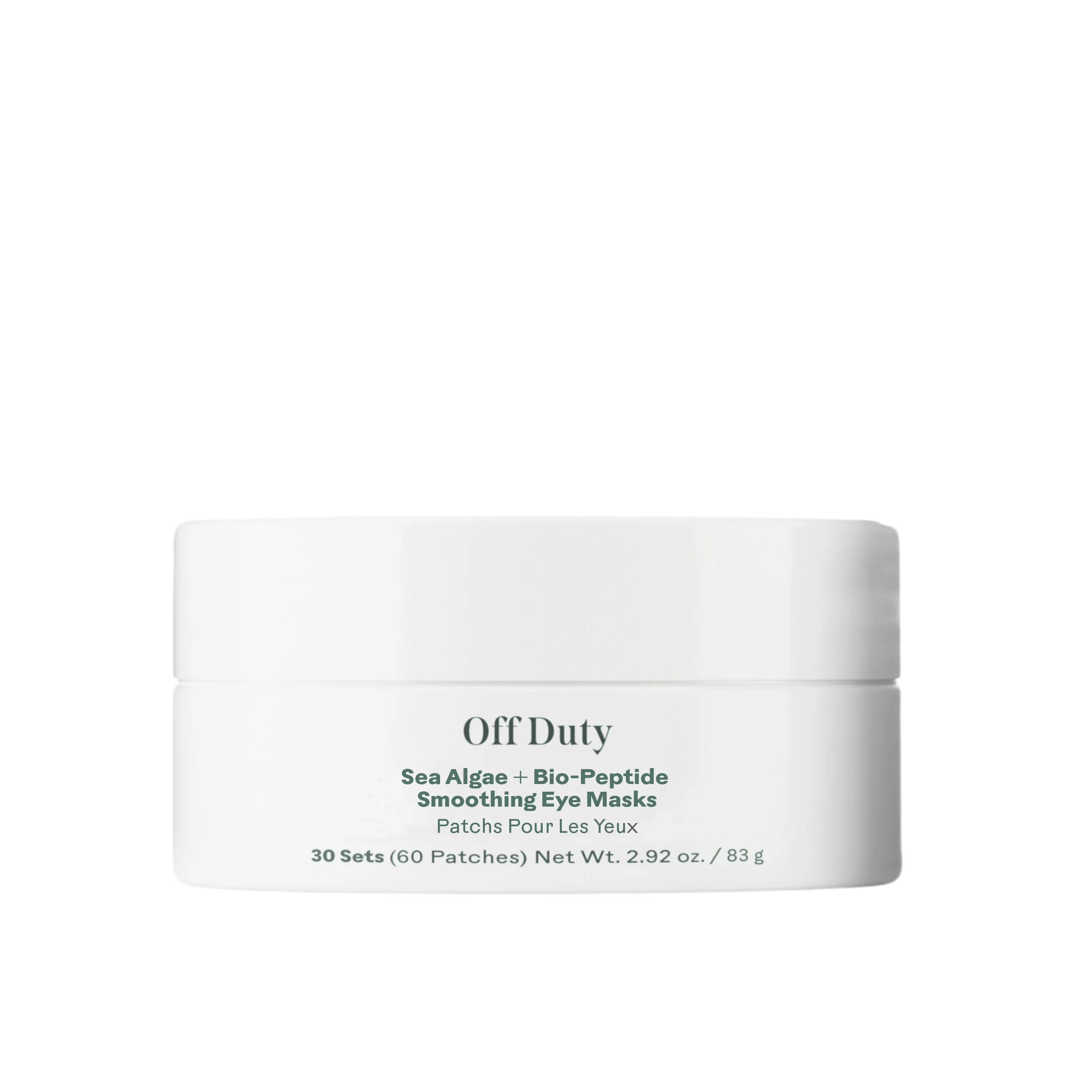 Professional Three Ships OffDuty™ Sea Algae Bio-Peptide Smoothing Eye Masks Certified