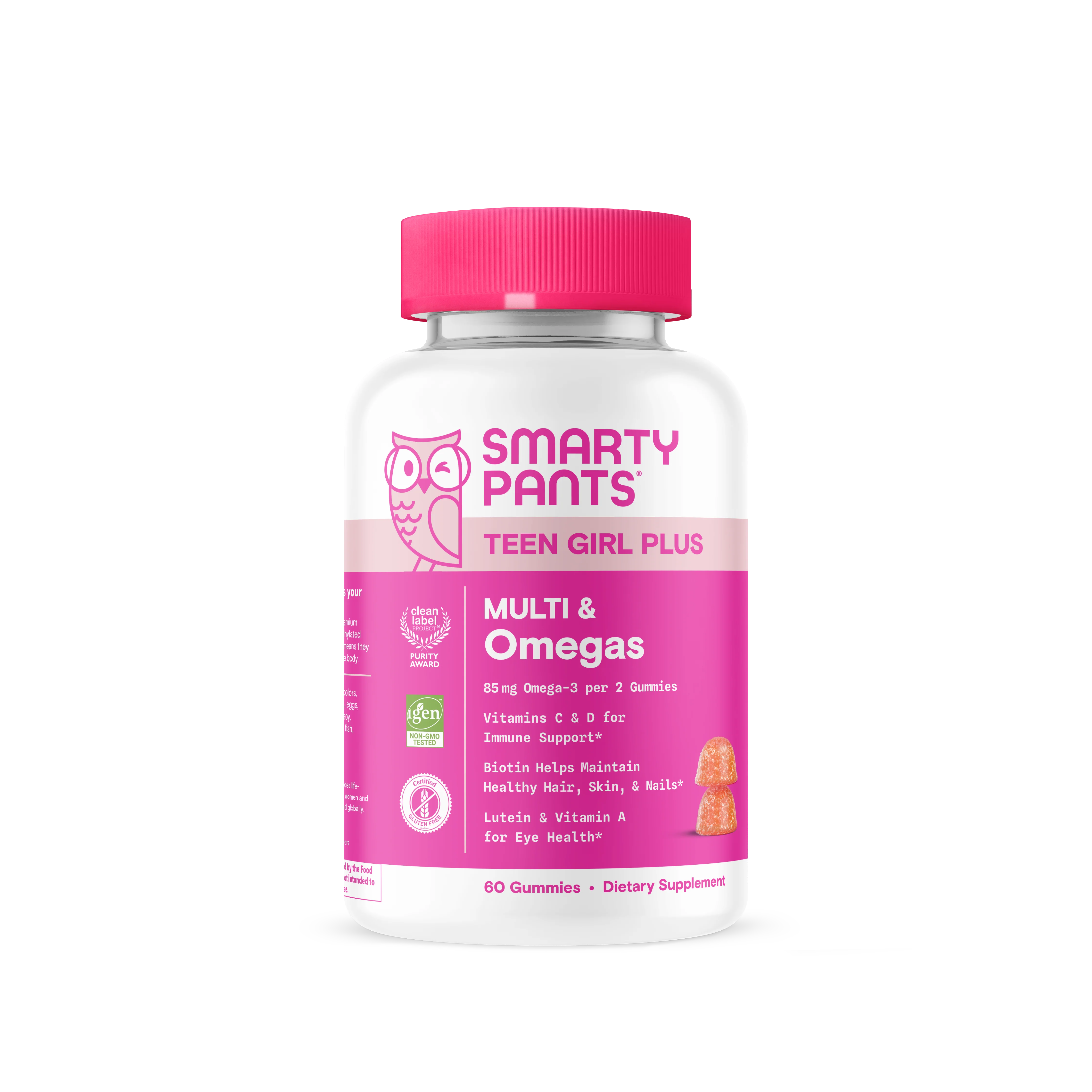 Recyclable SmartyPants Teen Girl Plus Multi Omegas Lightweight