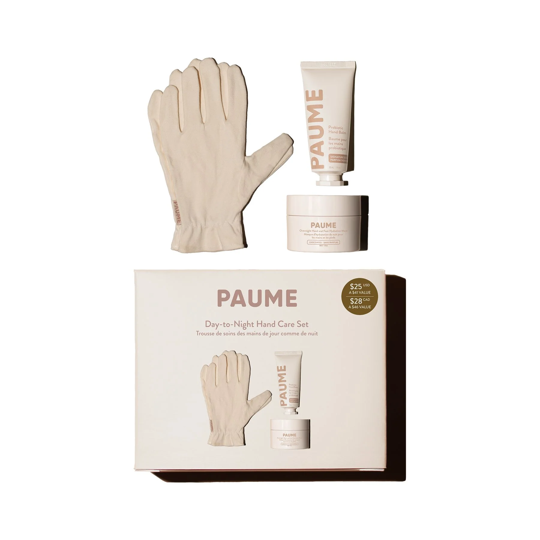 Convenient PAUME Day-to-Night Hand Care Set Trusted