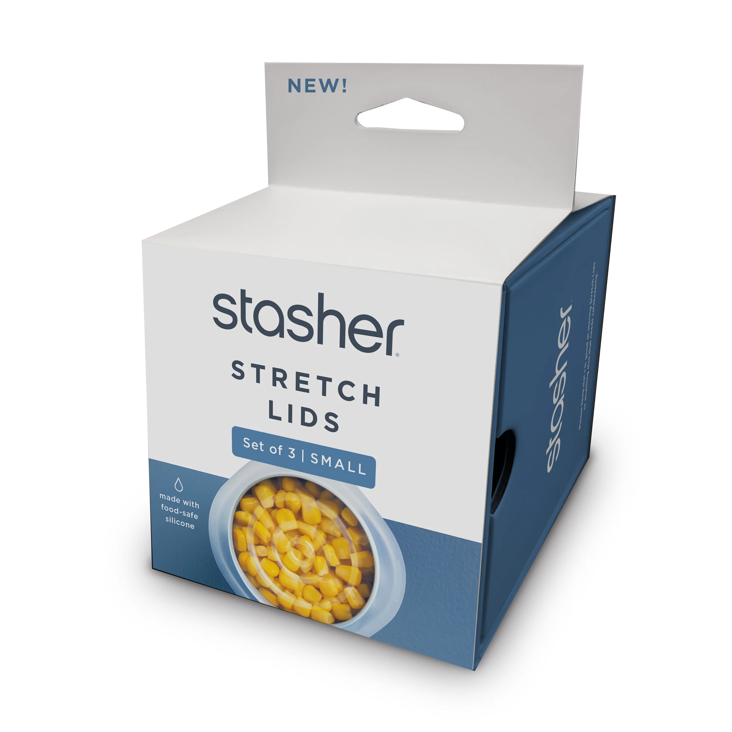 Stylish Stasher Reusable Small Stretch Lids 3 pack Effective