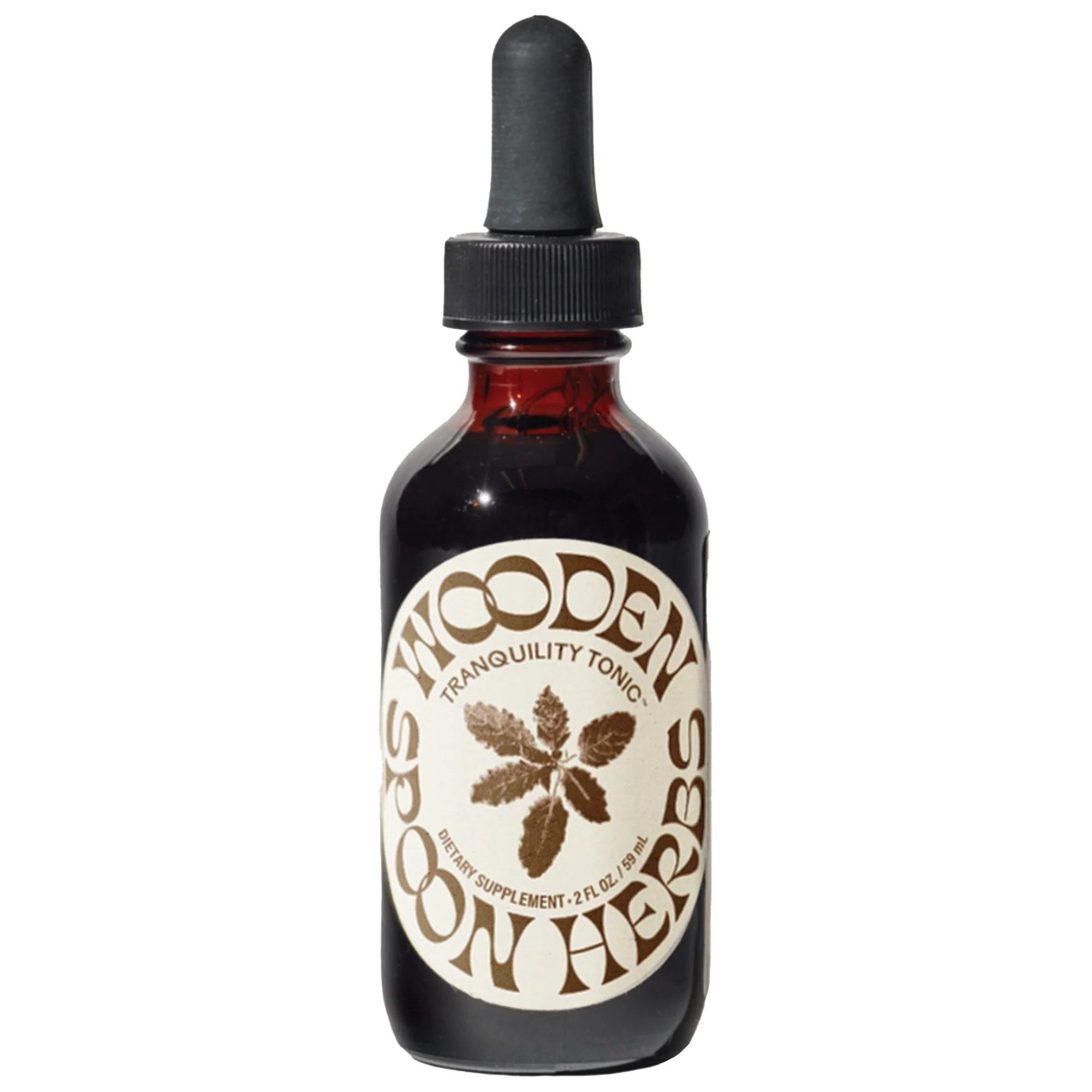 Innovative Wooden Spoon Herbs Tranquility Tonic Sophisticated