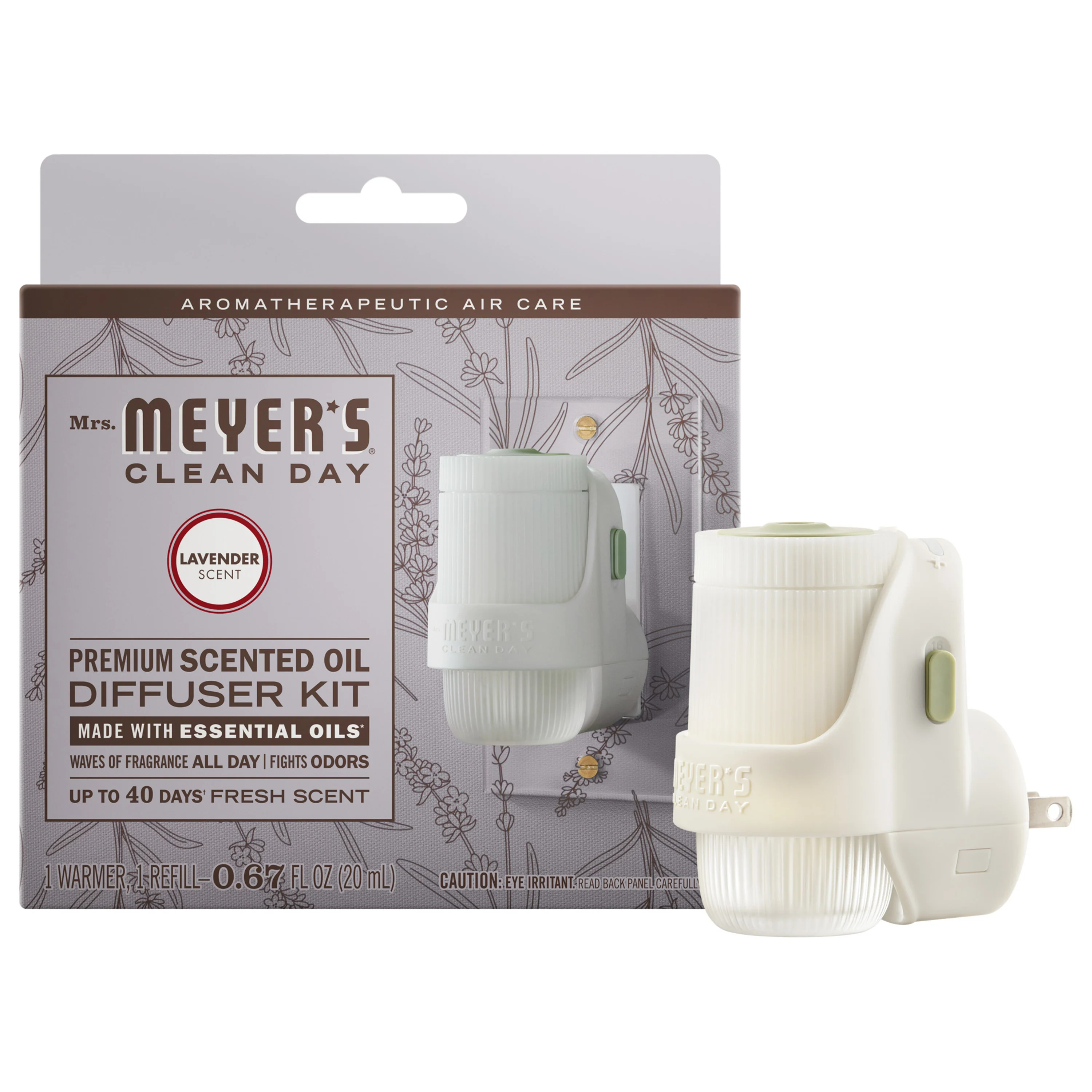 Comfortable Mrs. Meyer’s Premium Scented Oil Diffuser Kit Eco-Friendly