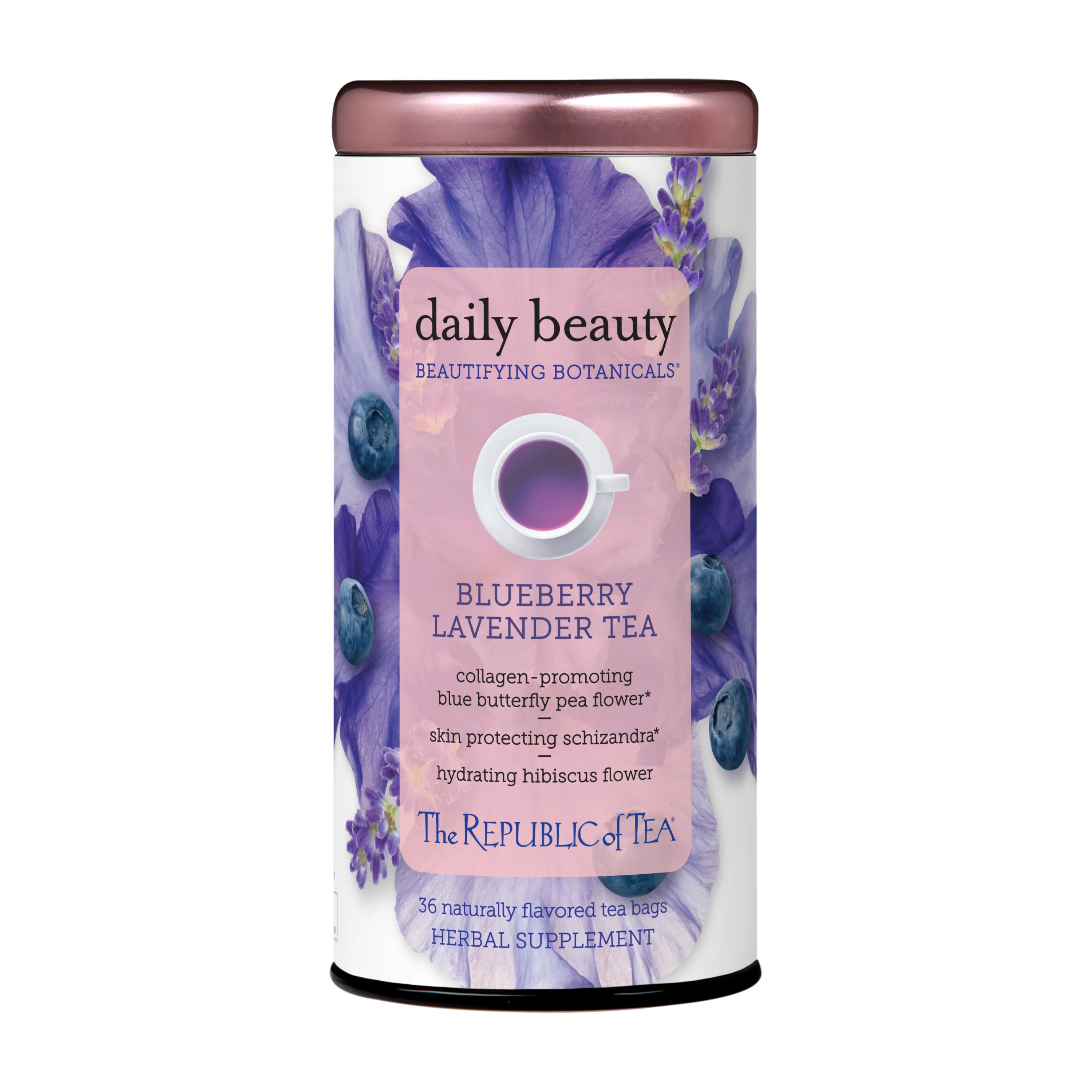 Carefully Designed The Republic of Tea Daily Beauty Tea Caffeine Premium
