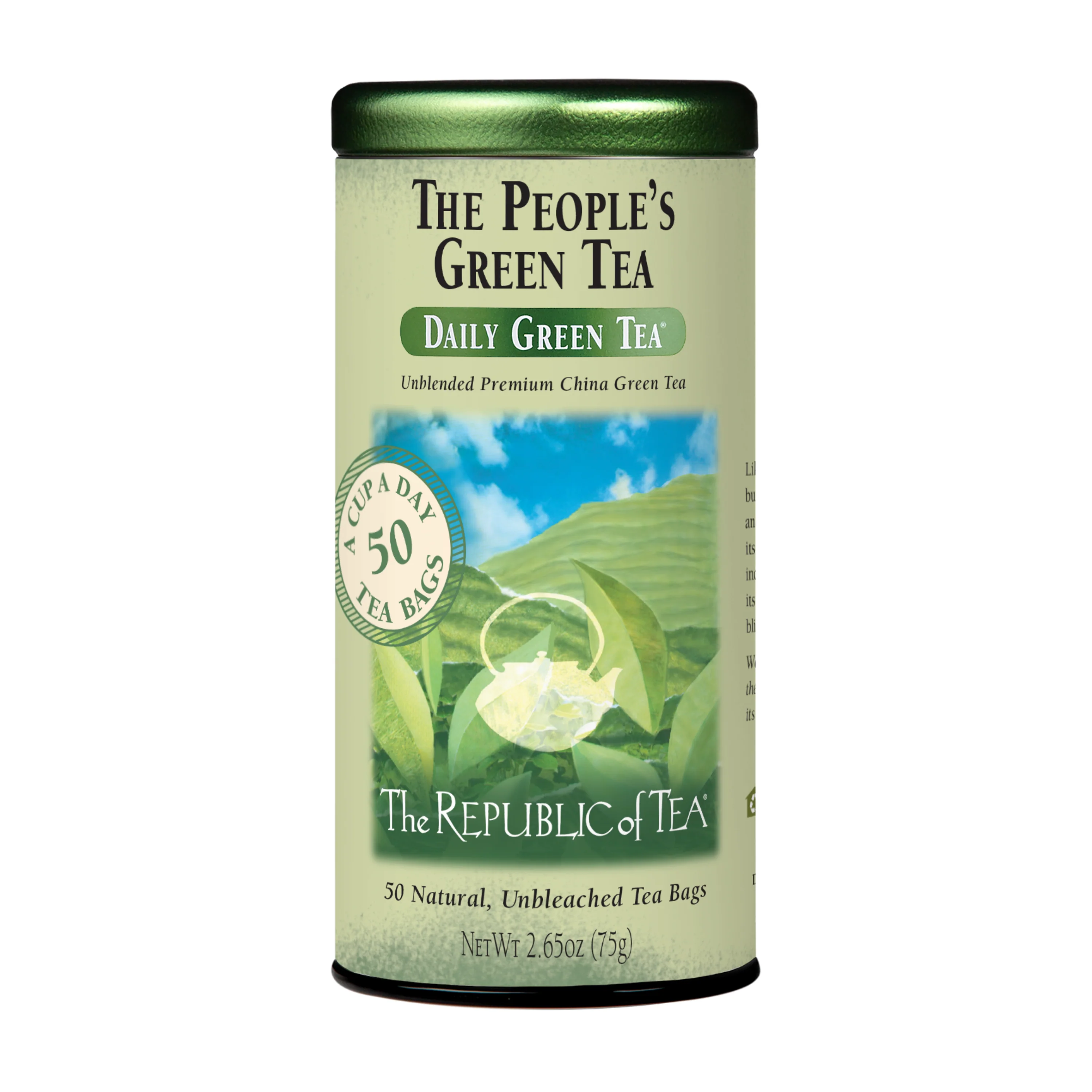 Stylish The Republic of Tea The People’s Green Tea Clean