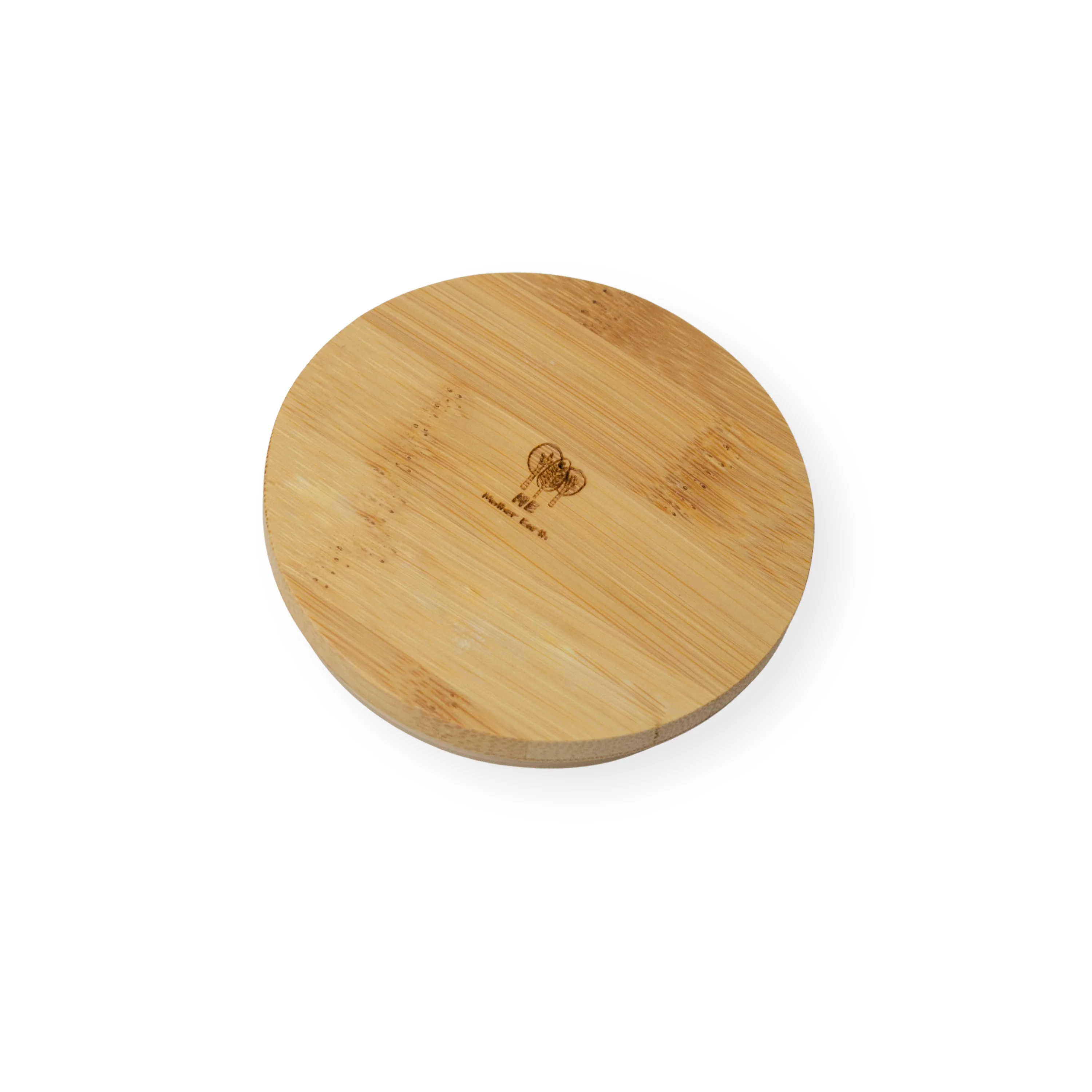 Convenient Me Mother Earth Solid Bamboo Mason Jar Lids Functional