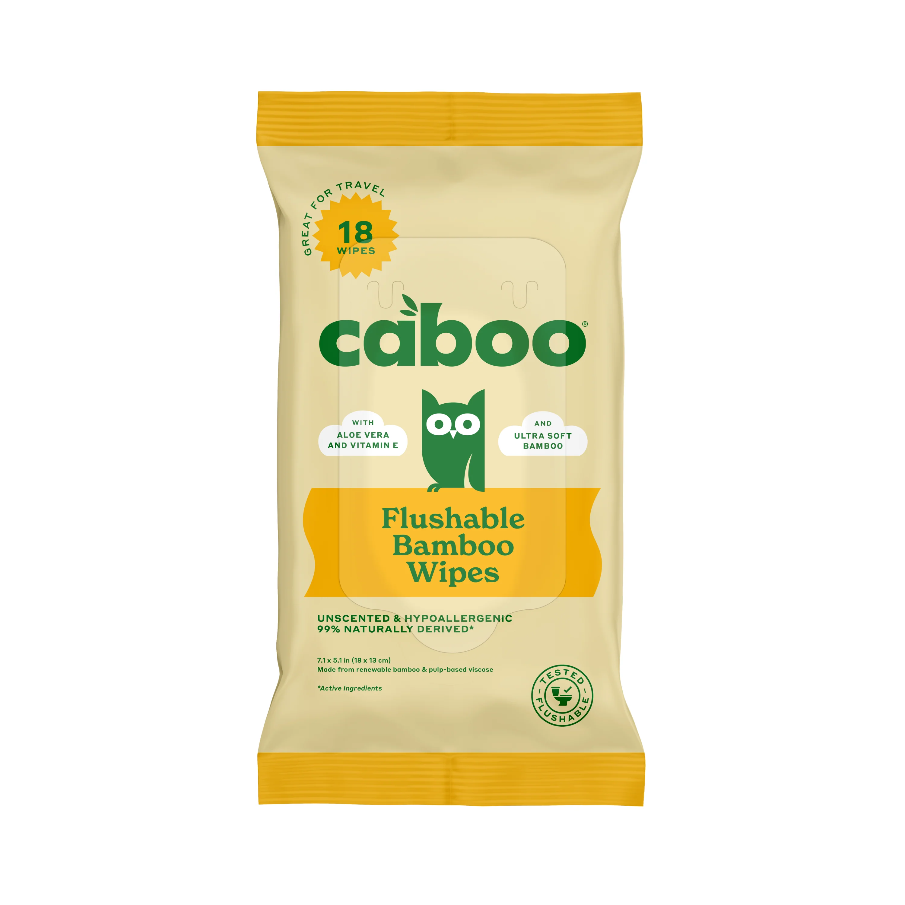 Exceptional Caboo Flushable Wipes – Sample Artisan
