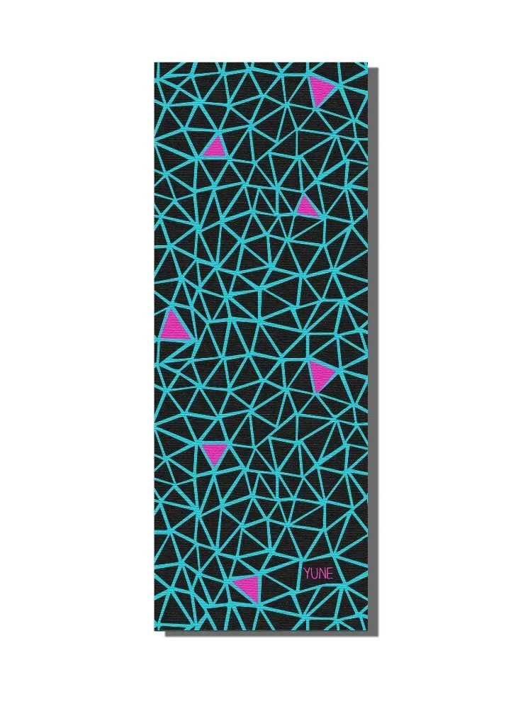 Superior Yoga Mat 6mm Thick Black Non-Slip Eco Friendly Yune Yoga Nakata Elegant