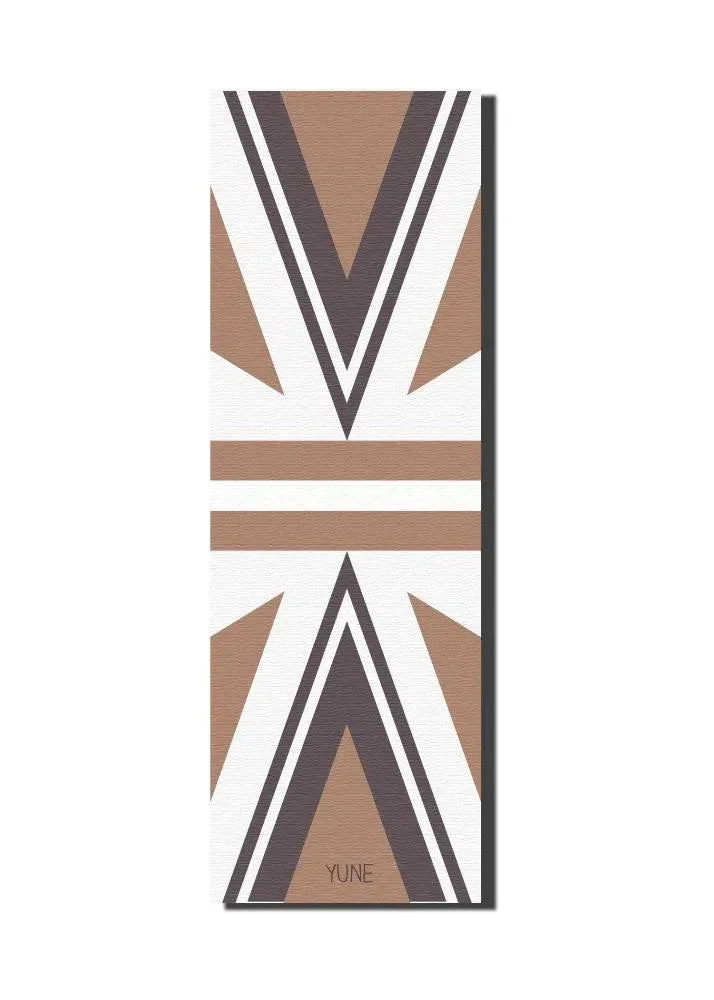 Functional Yoga Mat 6mm Thick Brown Non-Slip Eco Friendly Yune Yoga Capricorn Sustainable