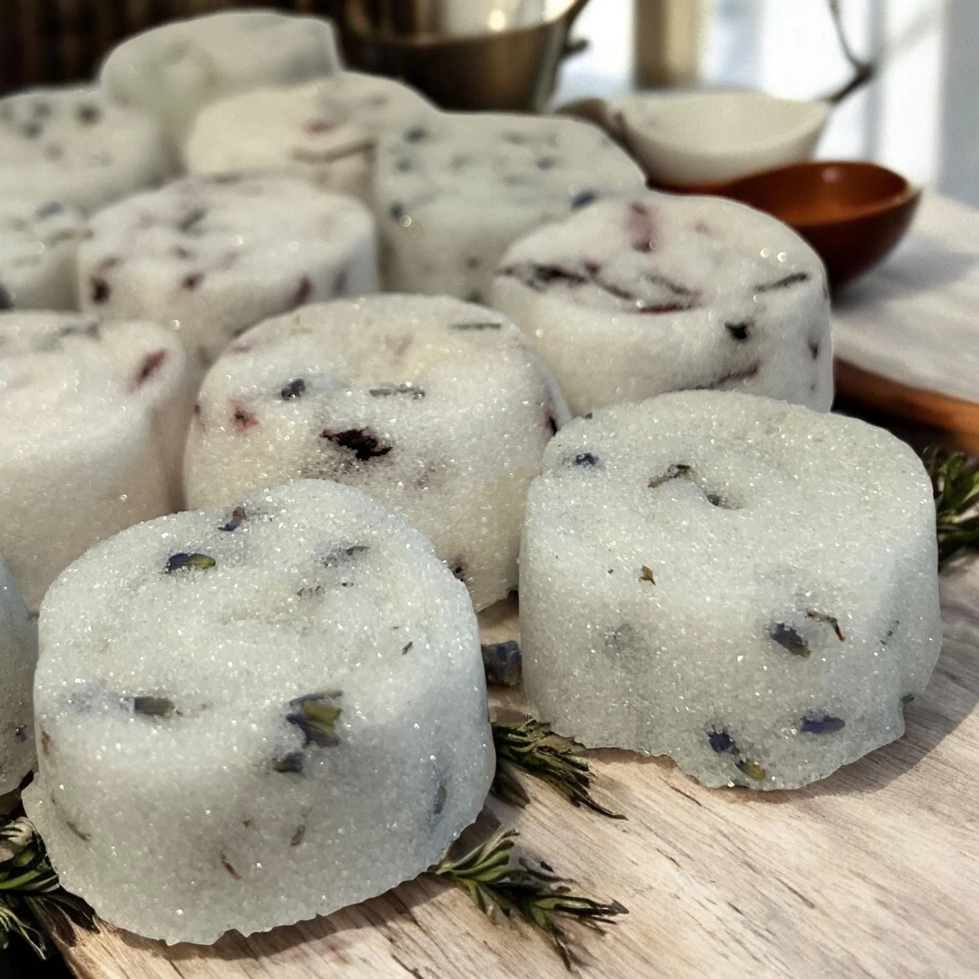 Quality Herb Infused Gourmet Sugar Cubes Natural Beverage Enhancer Gift Contemporary