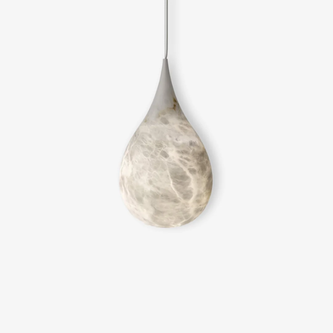 Flexible Marble Raindrop Pendant Lamp Selected