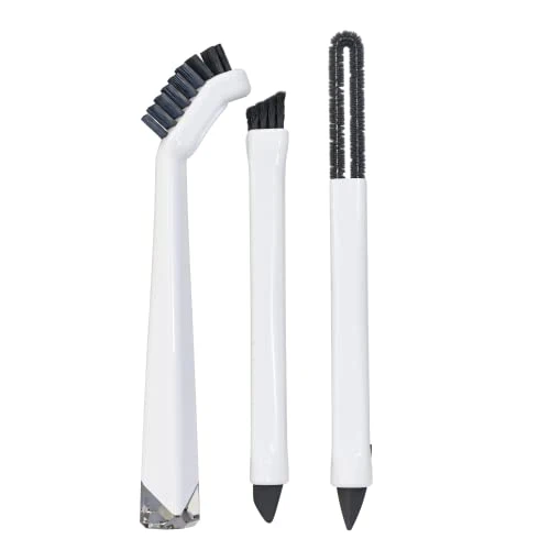 Enhanced Small Cleaning Brush Set 3pcs Lightweight