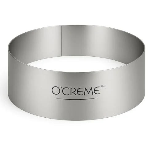 Fine Cake Ring Sturdy Stainless Steel Round Mousse Cake Ring Mold for Baking Professional
