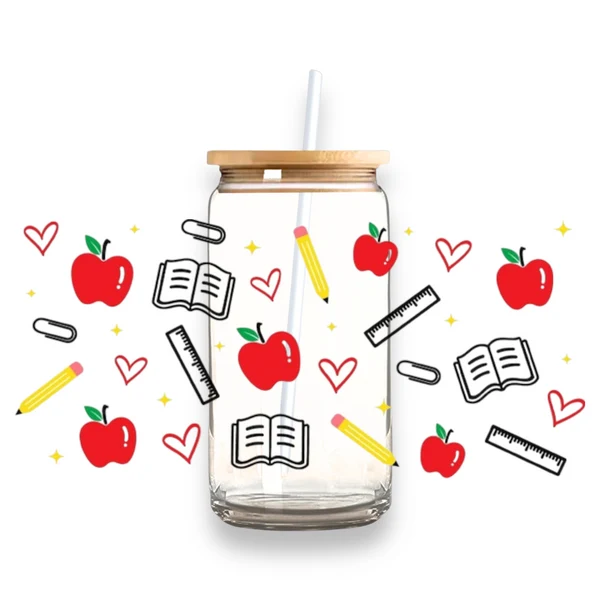 Long-Lasting Teacher Plastic or Glass Tumbler Flexible