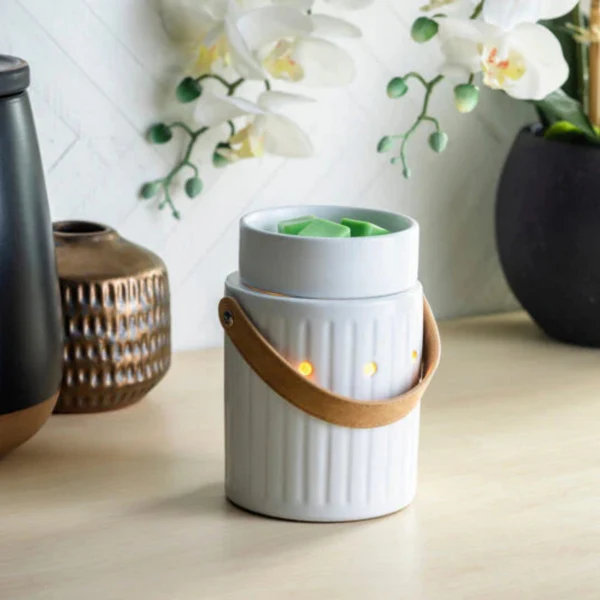 Reliable Leather Handle Wax Warmer Organic