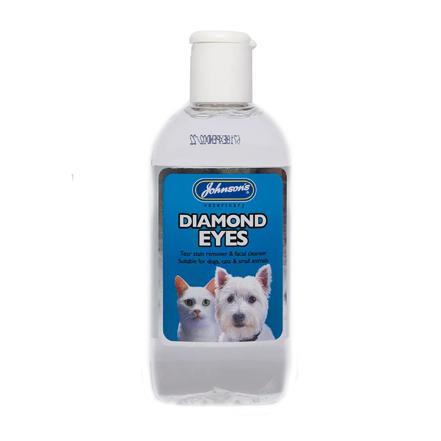 Effective Johnsons Diamond Eyes For Dogs， Cats Small Animals 125ml Proven