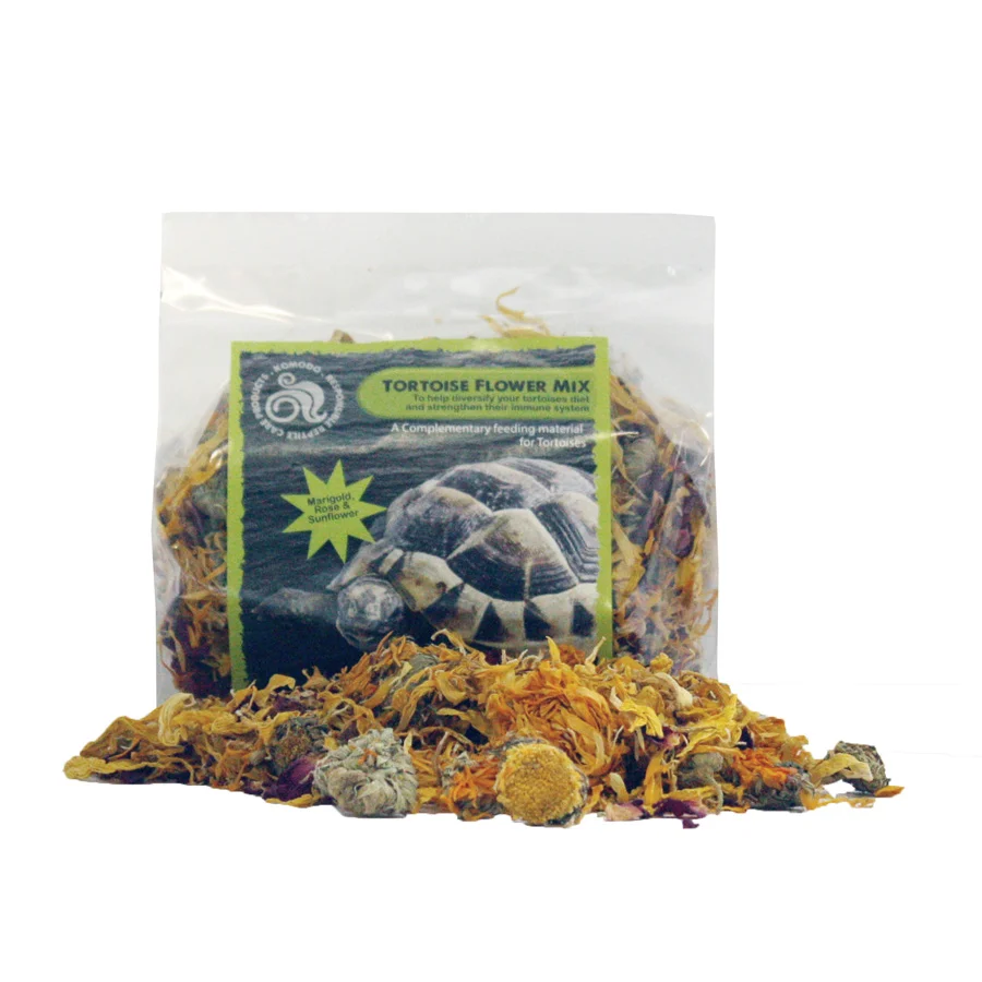 Long-Lasting Komodo Tortoise Flower Mix Food 60g Artisan