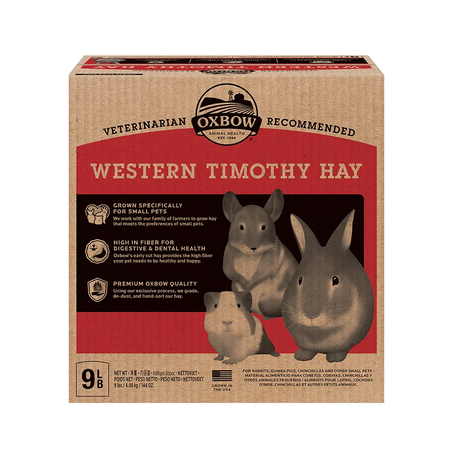 Selected Oxbow Small Animal Timothy Hay Food 4.05kg Innovative