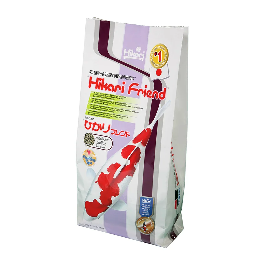 Innovative Hikari Koi Friend Medium Pellet Pond Food 4kg Flexible