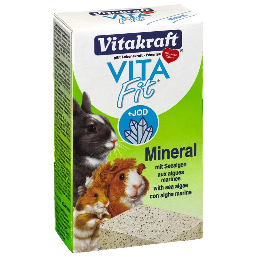 Detailed Vitakraft Small Animal Mineral Stone 170g Practical